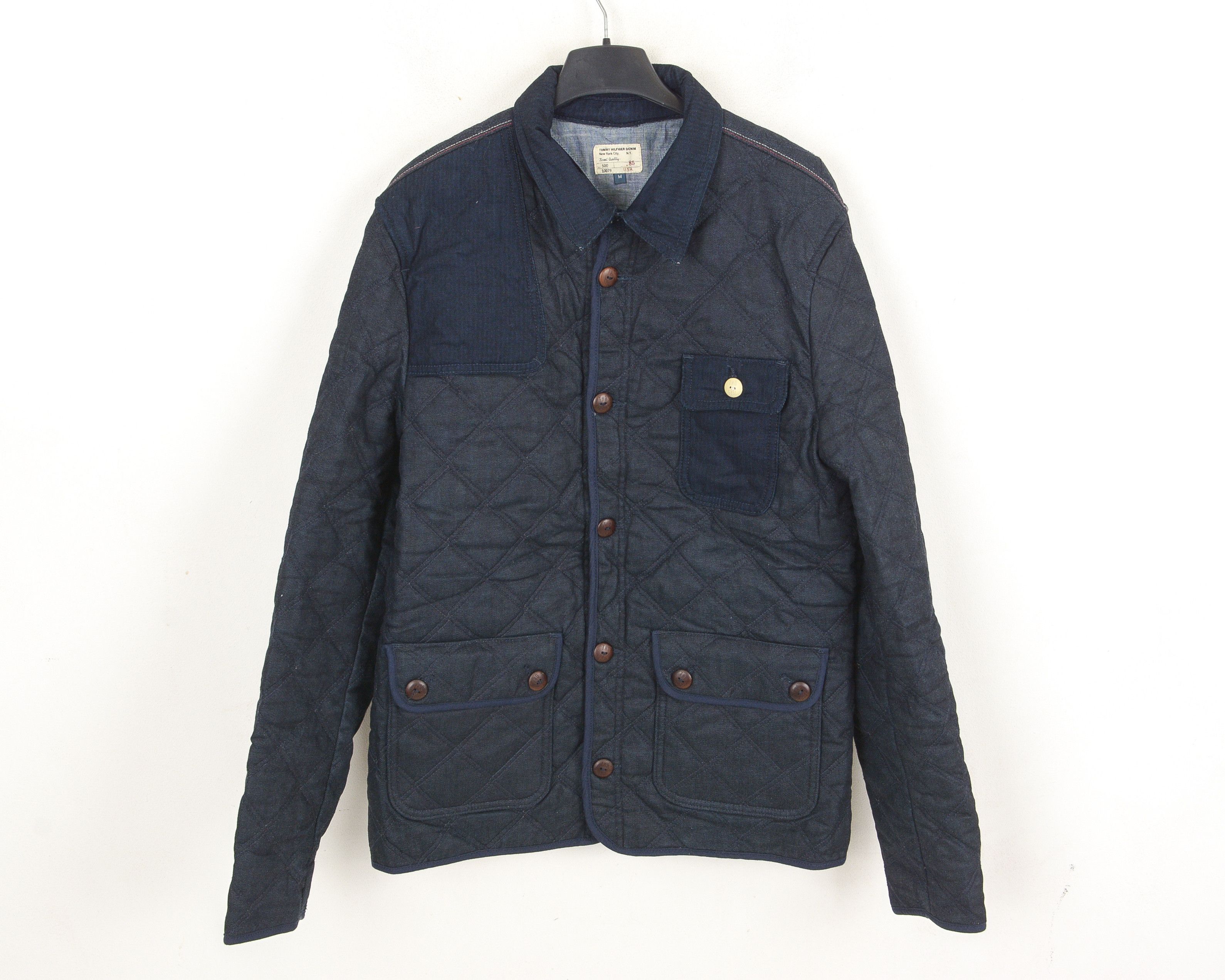 Tommy Hilfiger Tommy Hilfiger Denim Quebec Quilted jacket Men's S Jean coat Size US S / EU 44-46 / 1 - 1 Thumbnail
