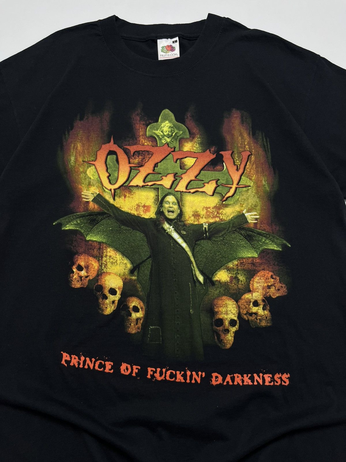 Ozzy Osbourne Rare Ozzy Osbourne Prince Of Fuckin’ Darkness T-Shirt 00s Size US L / EU 52-54 / 3 - 2 Thumbnail