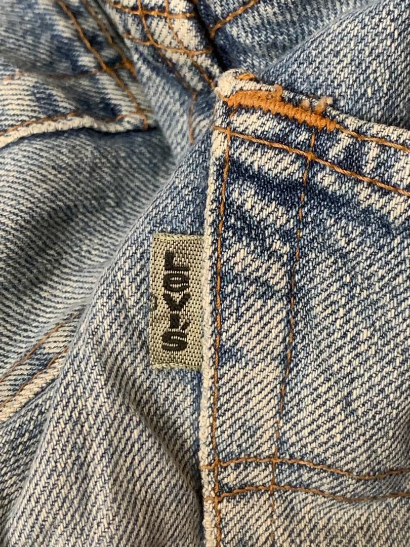 Levi's Vintage Clothing Vintage Levi’s Silver Tab Distressed Denim Size 29" - 5 Thumbnail