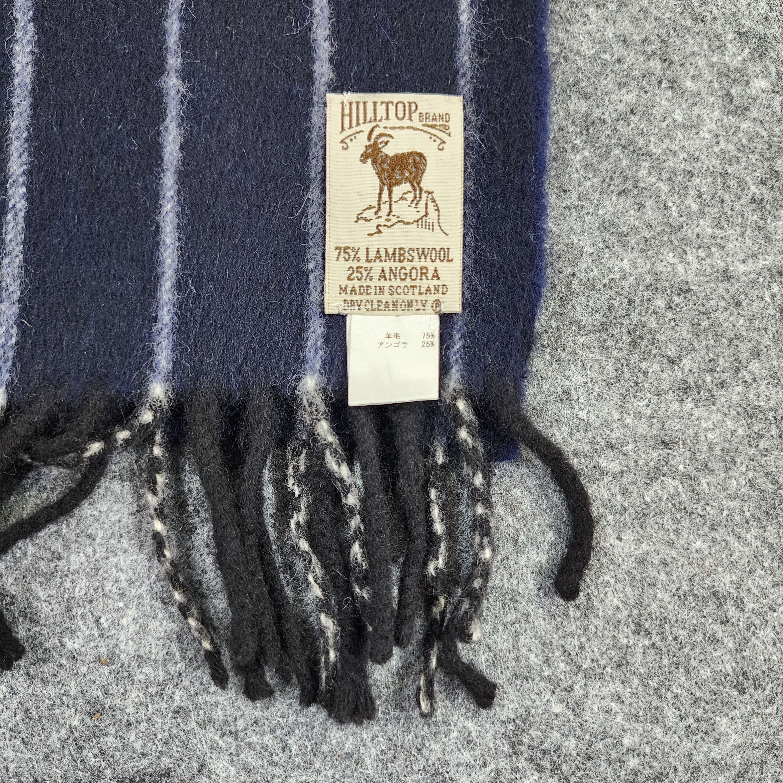 Vintage Hilltop Scarf / Muffler / Neckwear D011 Size ONE SIZE - 3 Thumbnail