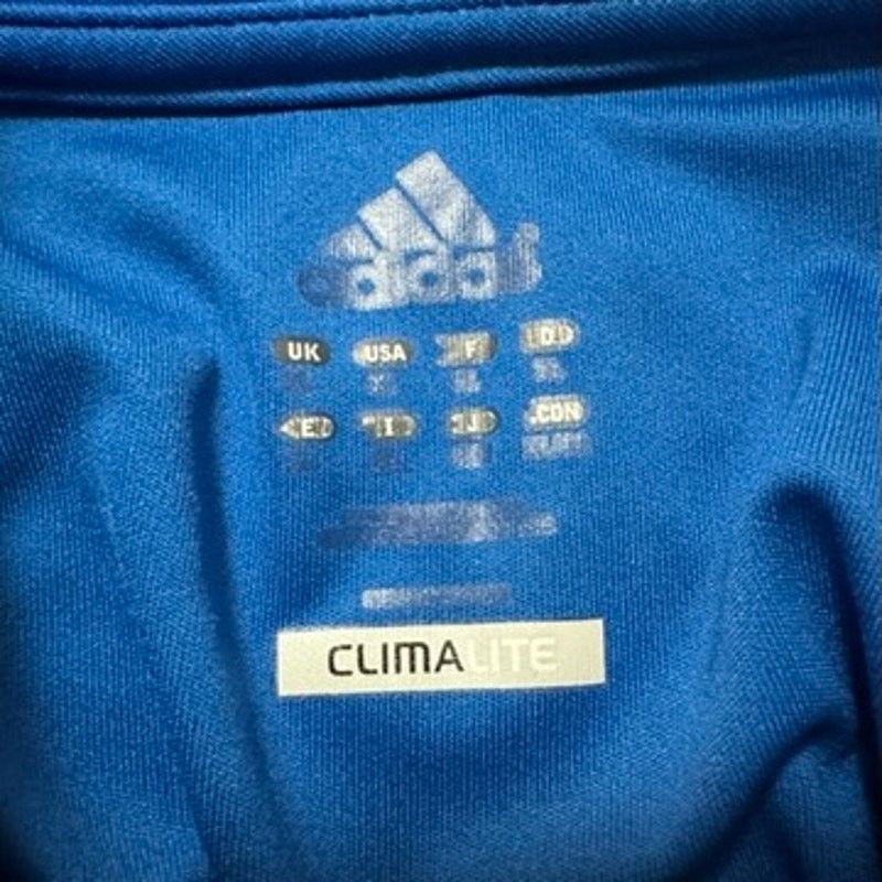 Adidas Adidas royal blue short sleeve athletic shirt size XL Size US XL / EU 56 / 4 - 4 Thumbnail