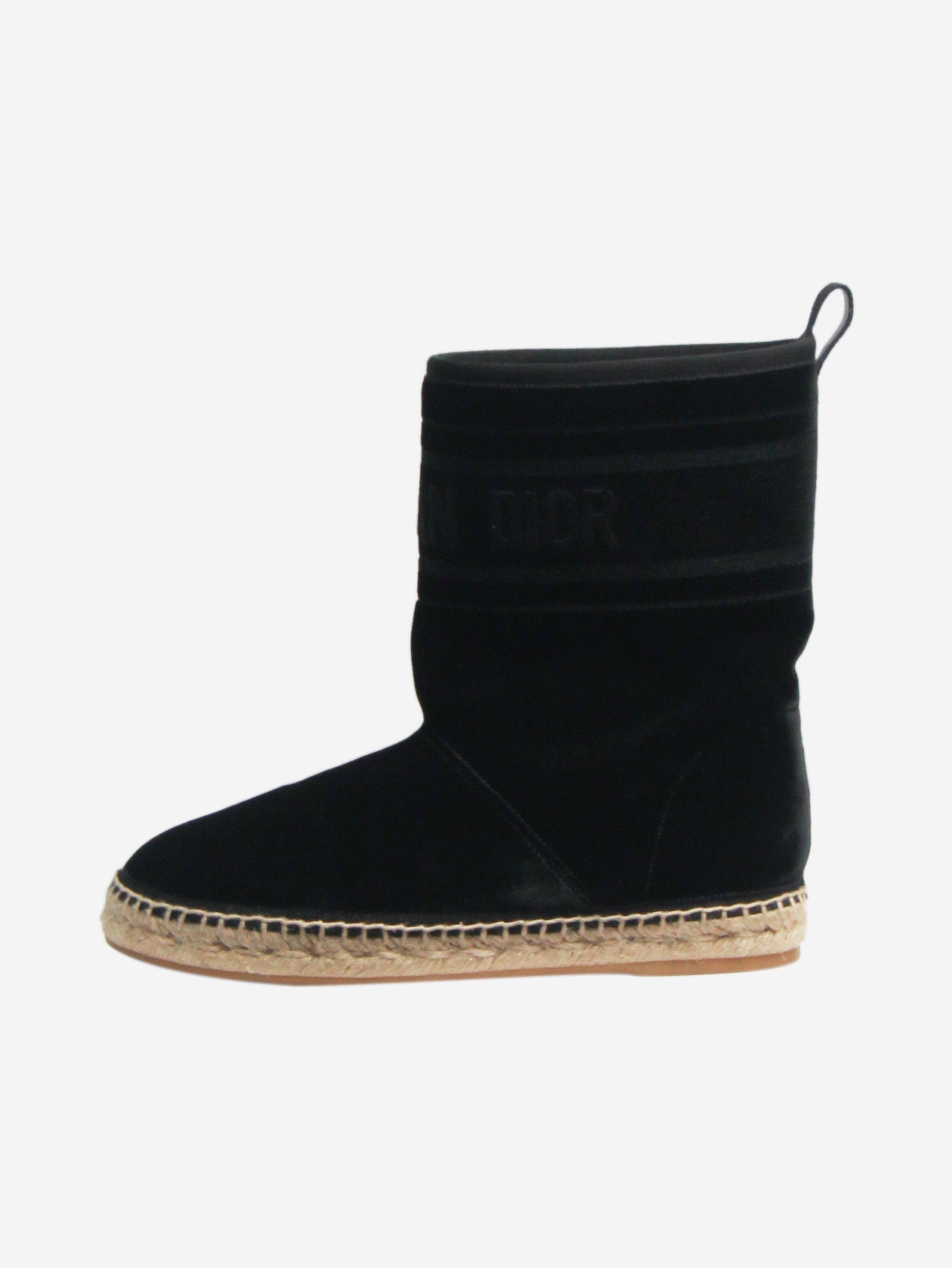Dior Black Granville ankle boots - EU 36.5 Size US 5 / IT 35 - 1 Thumbnail
