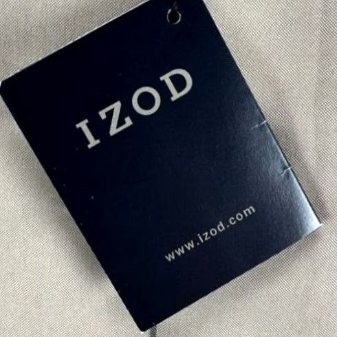 Izod IZOD Button-Down Shirt Mens XL Brown Long Sleeve Pocket Logo NEW Size US XL / EU 56 / 4 - 4 Thumbnail