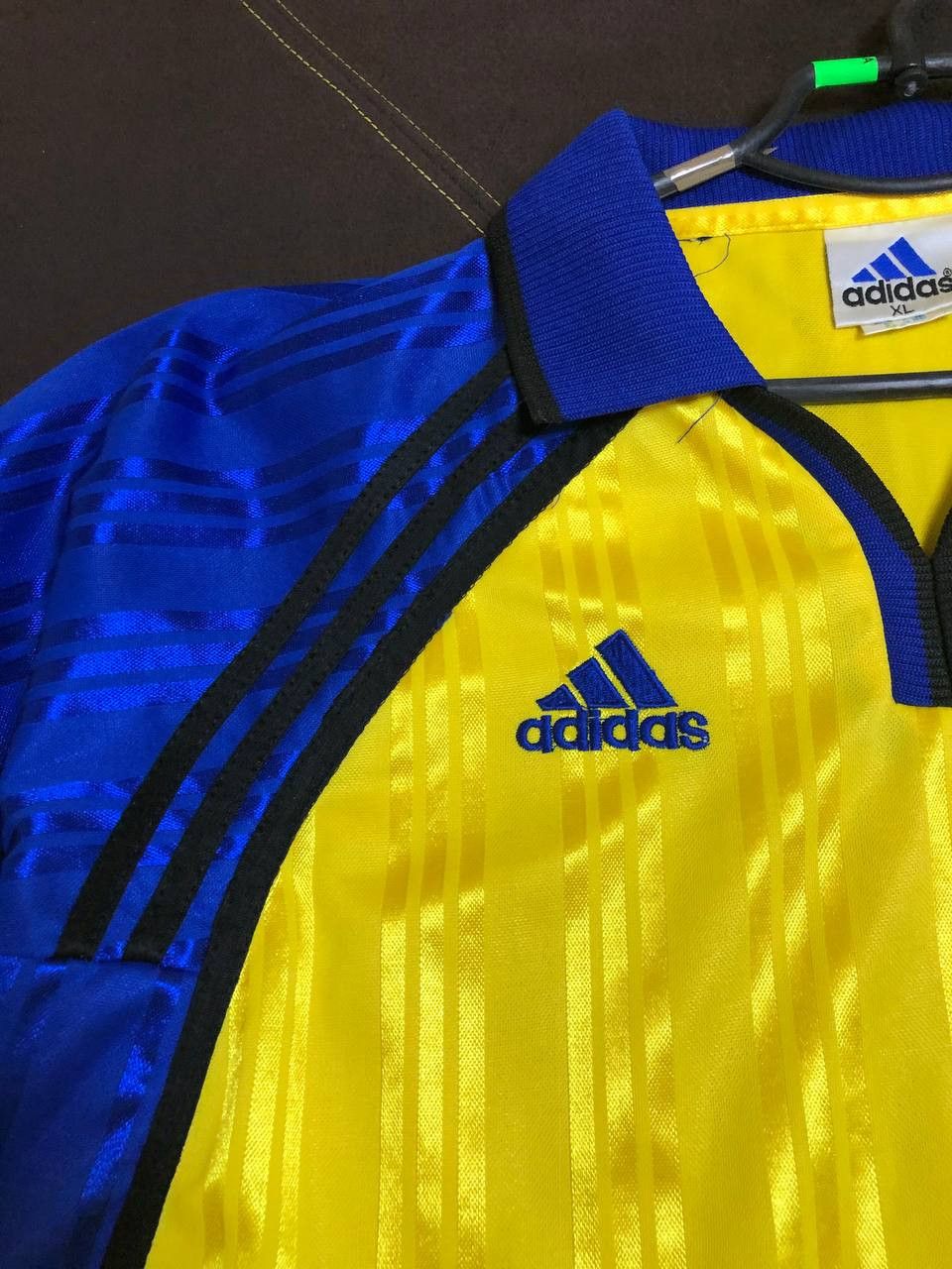 Adidas Rare Vintage Early 1994 90s Adidas Template Jersey Shirt Size US XL / EU 56 / 4 - 2 Thumbnail
