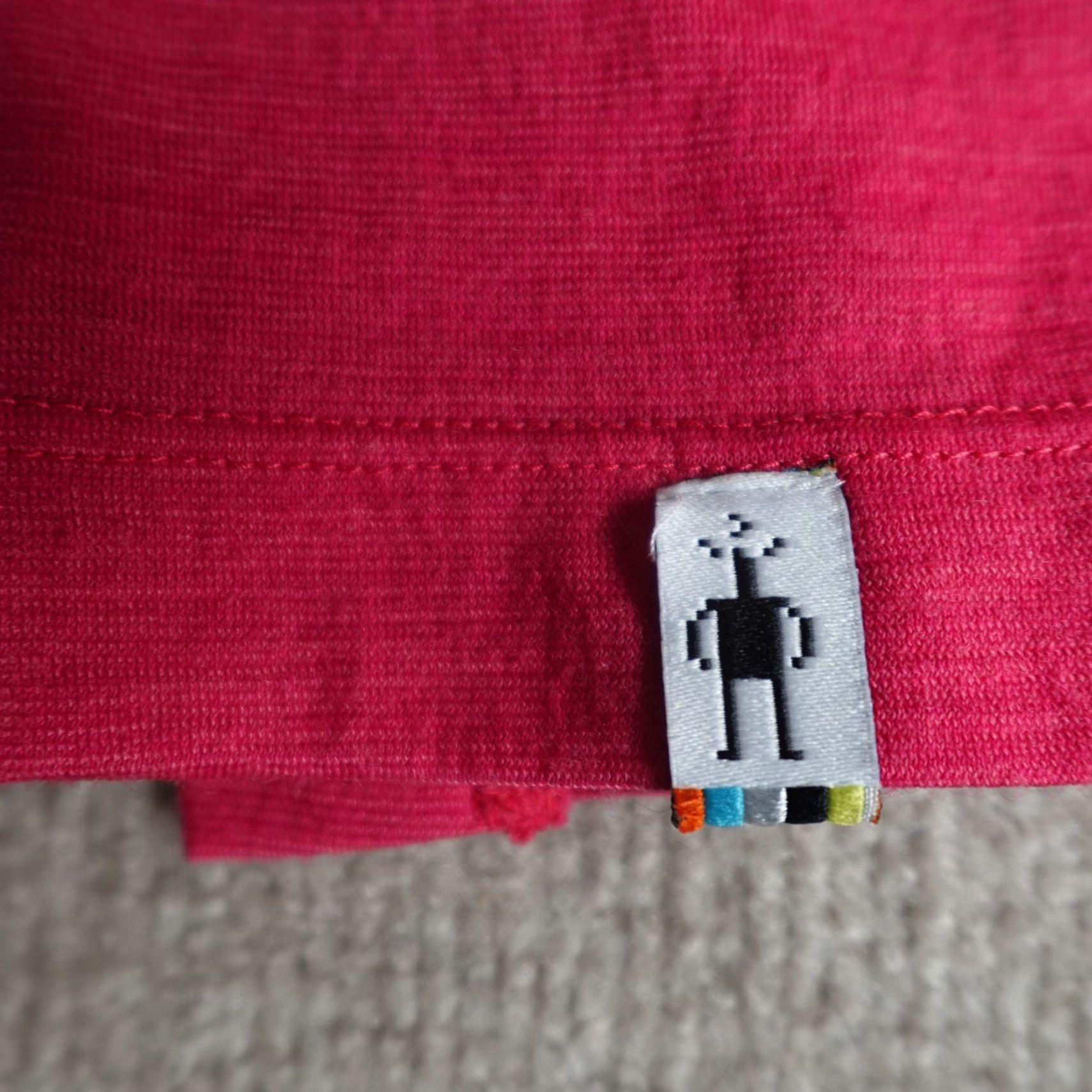 Smartwool SmartWool Womens Dress Hoodie Sweater Dress M Pink Casual Knee Length Ladies Thin Knit Solid Pattern - Mens? Size M / US 6-8 / IT 42-44 - 7 Thumbnail