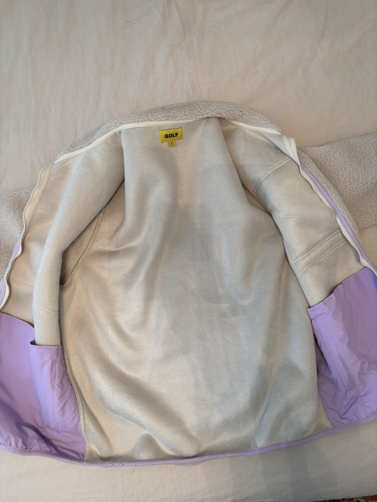 Golf Wang Fleece Sherpa Jacket Size US L / EU 52-54 / 3 - 10 Thumbnail