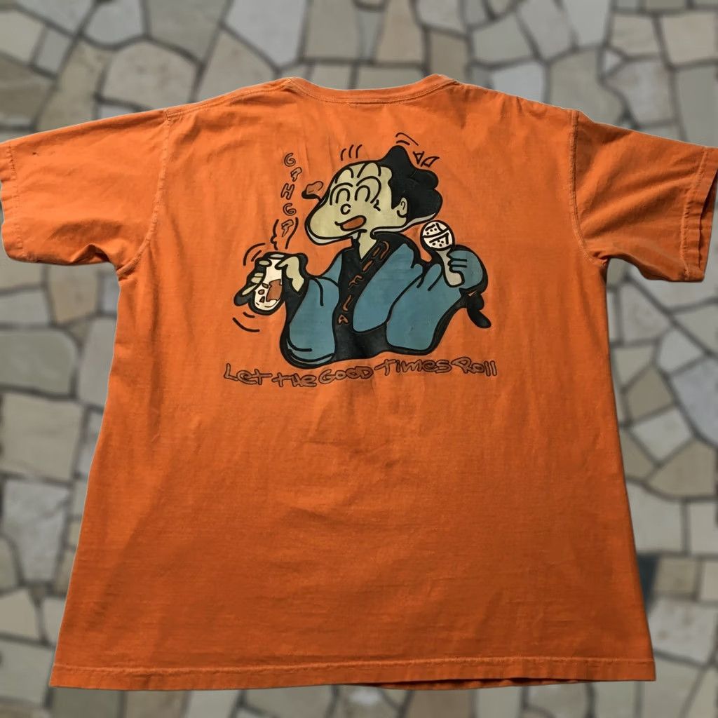Fruit Of The Loom chug Shirt Orange Men’s Size large (LET THE GOOD TIMES ROLL!) Size US L / EU 52-54 / 3 - 1 Thumbnail