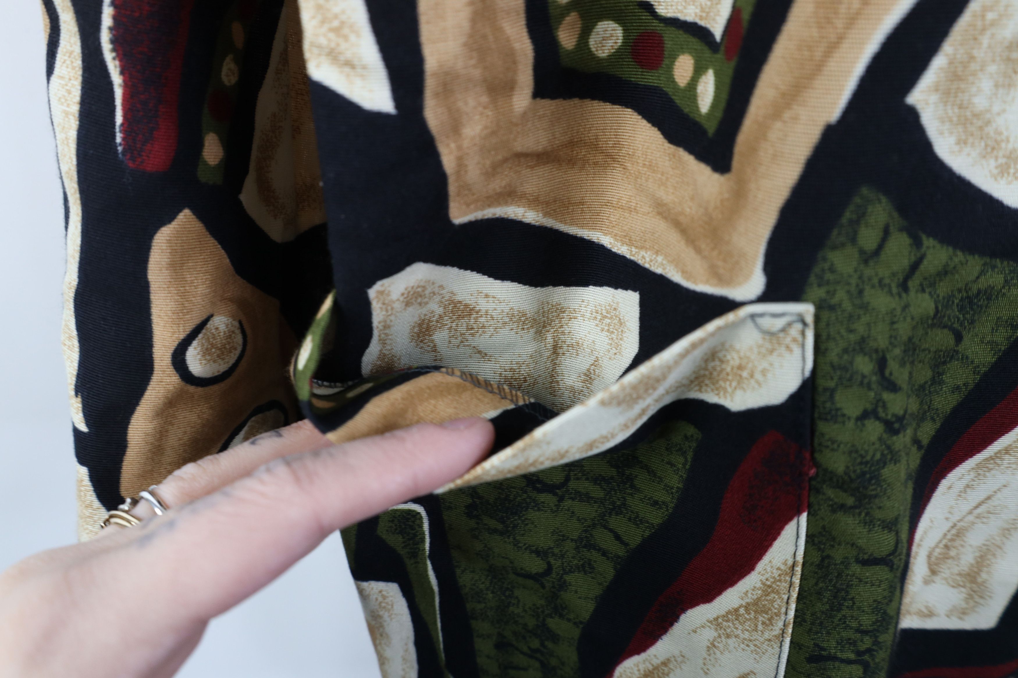 Vintage Vintage 90s Streetwear Blend Art Abstract Blazer Jacket US Size XL / US 12-14 / IT 48-50 - 5 Thumbnail