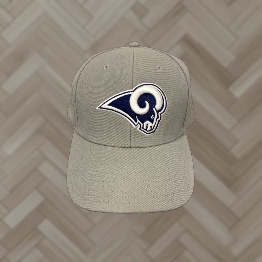 Vintage Los Angeles Rams ‘47 Baseball Cap Adjustable Fit Gray Logo Casual Mens One Size Size ONE SIZE - 1 Thumbnail