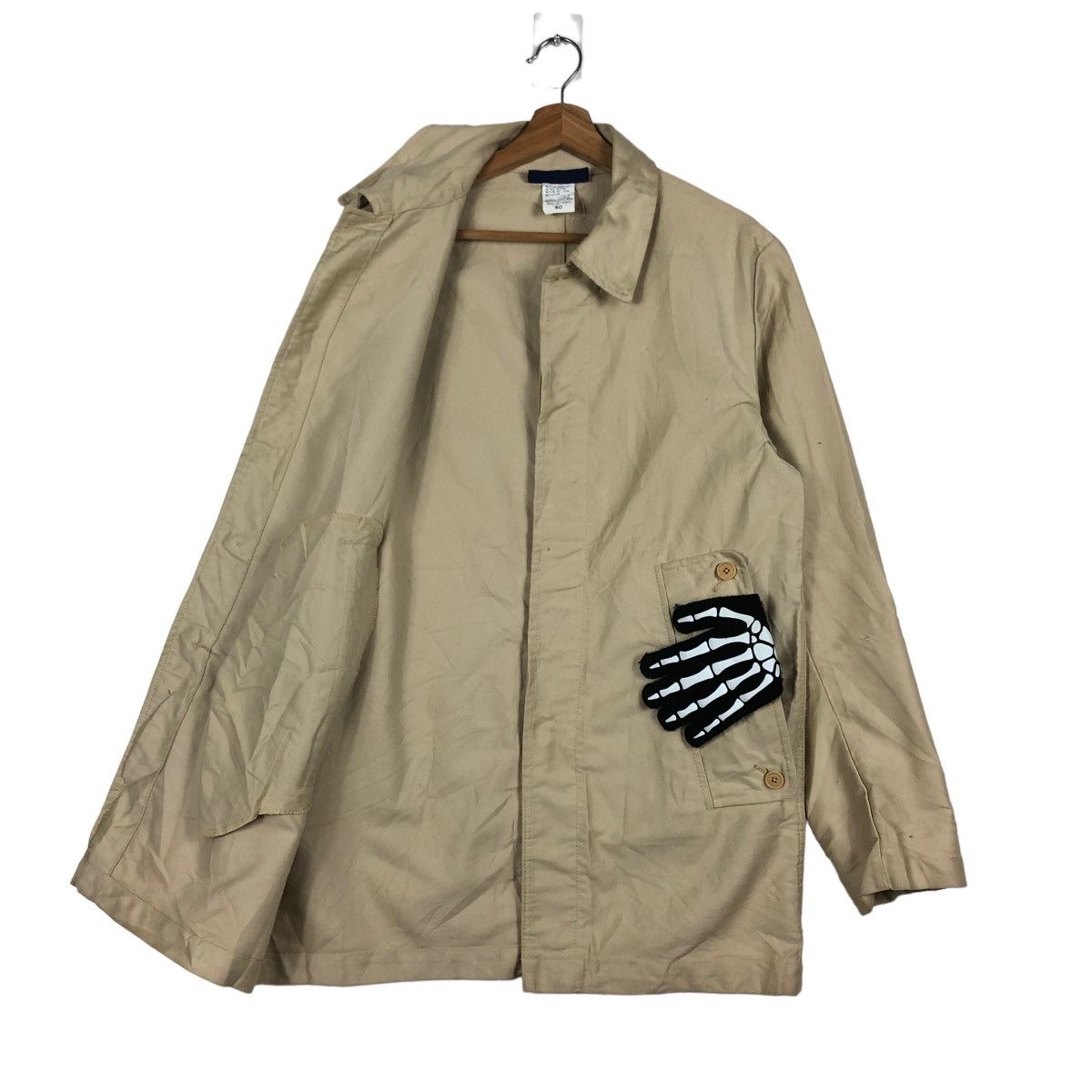 Issey Miyake 🔥90’s HIKORY CHORE JACKET VETRA ISSEY MIYAKE Size US M / EU 48-50 / 2 - 9 Thumbnail