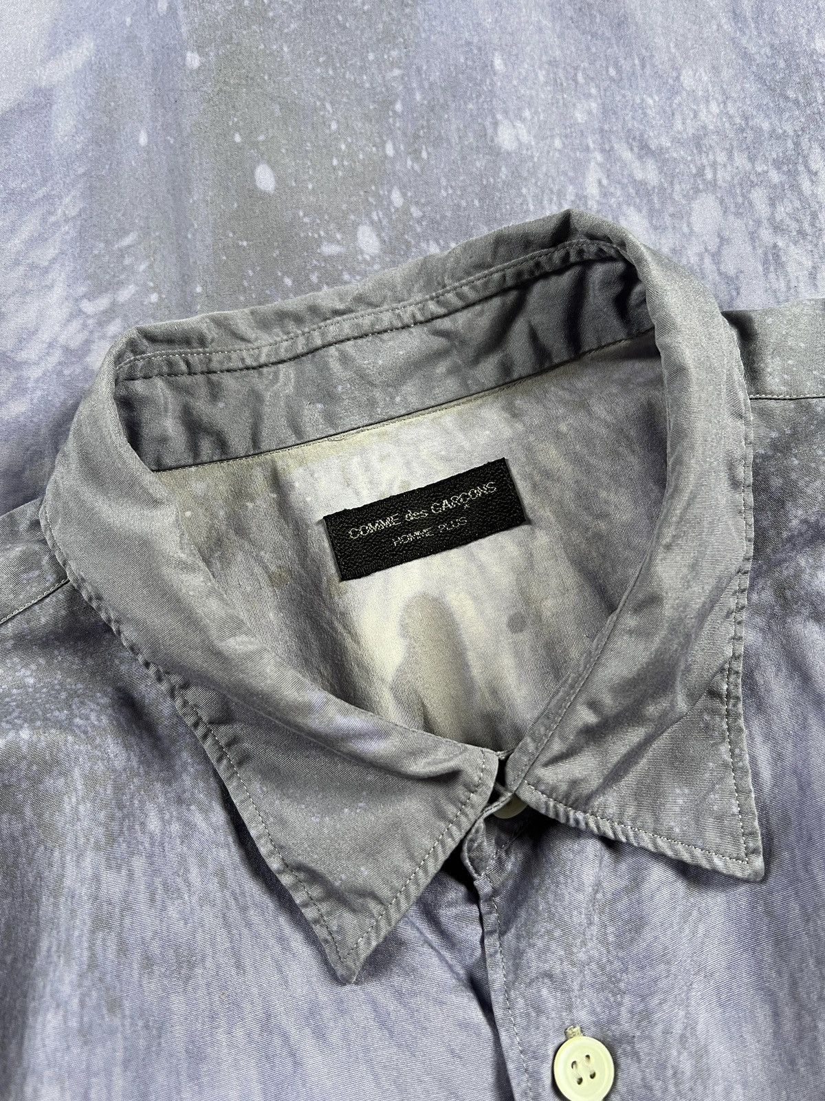 Comme des Garcons Homme Plus 1990 Comme des Garçons Homme Plus Bleached Button Shirt Size US L / EU 52-54 / 3 - 10 Thumbnail