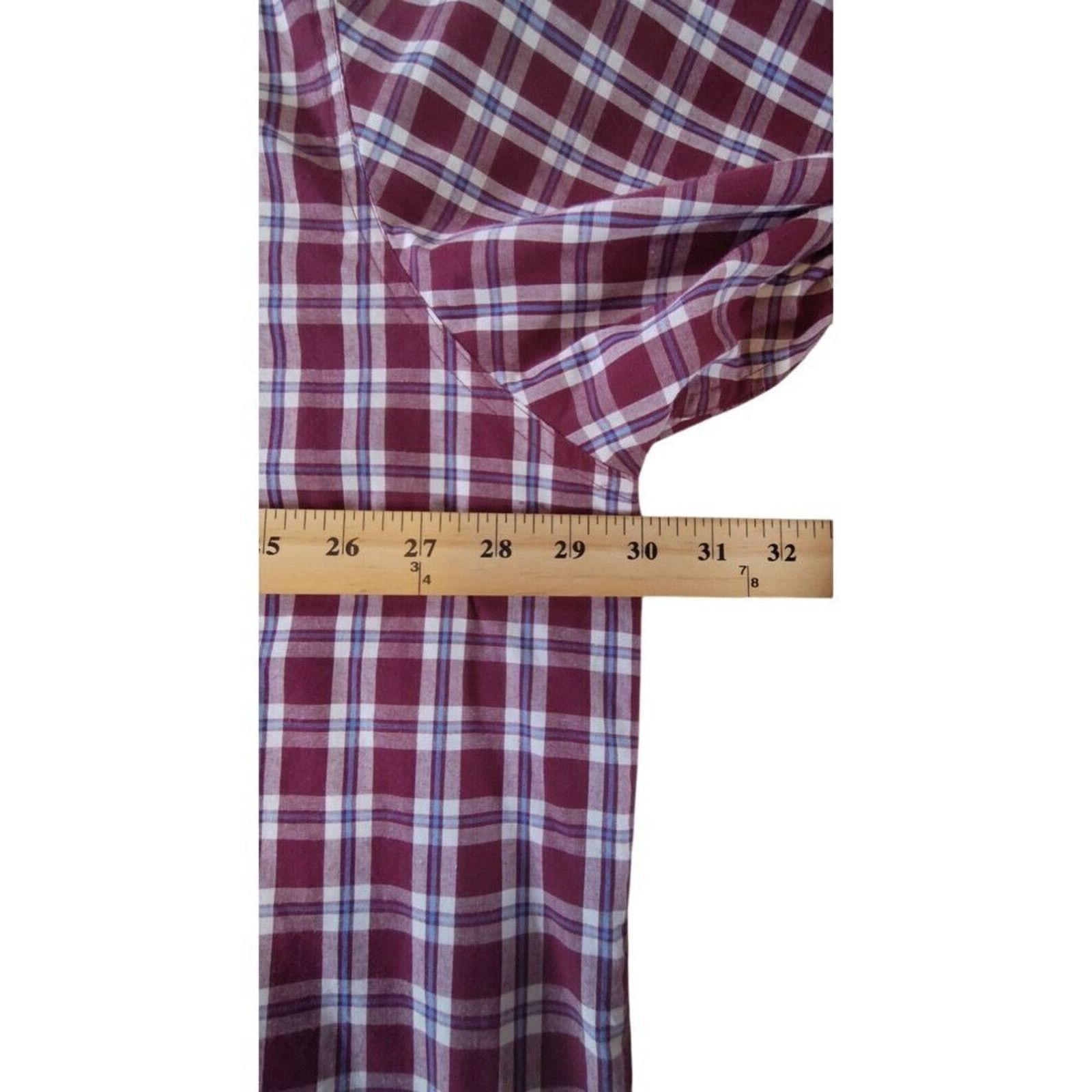 Chaps Chaps By Ralph Lauren Men's Size 3xb xxxl Blue Maroon Plaid Size US XXL / EU 58 / 5 - 3 Thumbnail