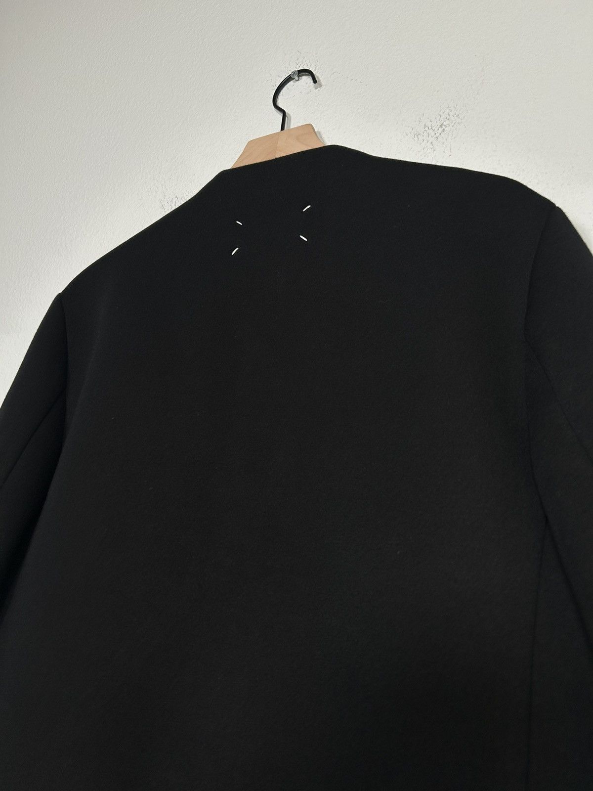 Maison Margiela Collarless Neoprene Blazer Size US L / EU 52-54 / 3 - 5 Thumbnail