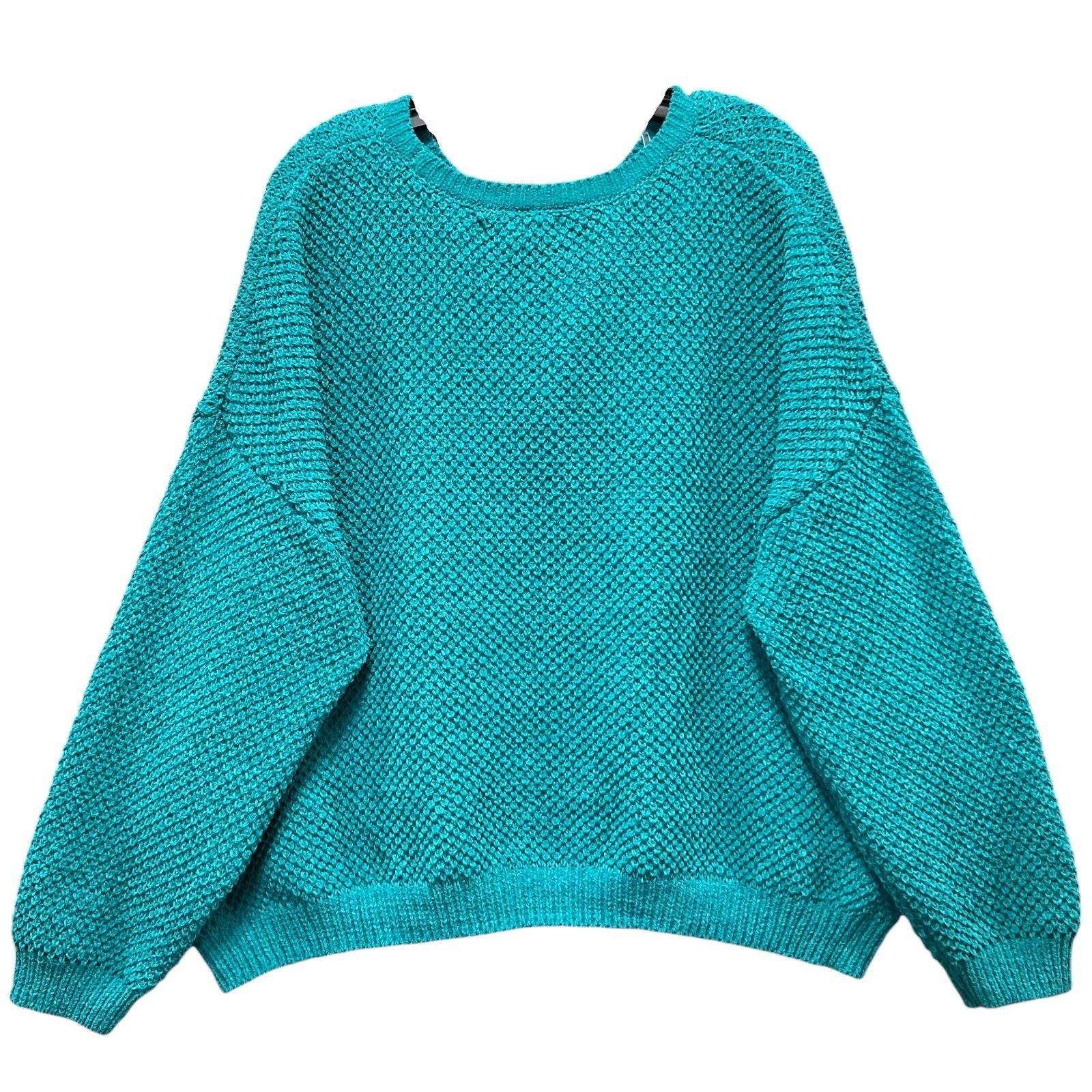 Other Rue + - Women's Long Sleeve Round Neck Crochet - Sweater - G Size 3XL / US 20-22 - 2 Thumbnail