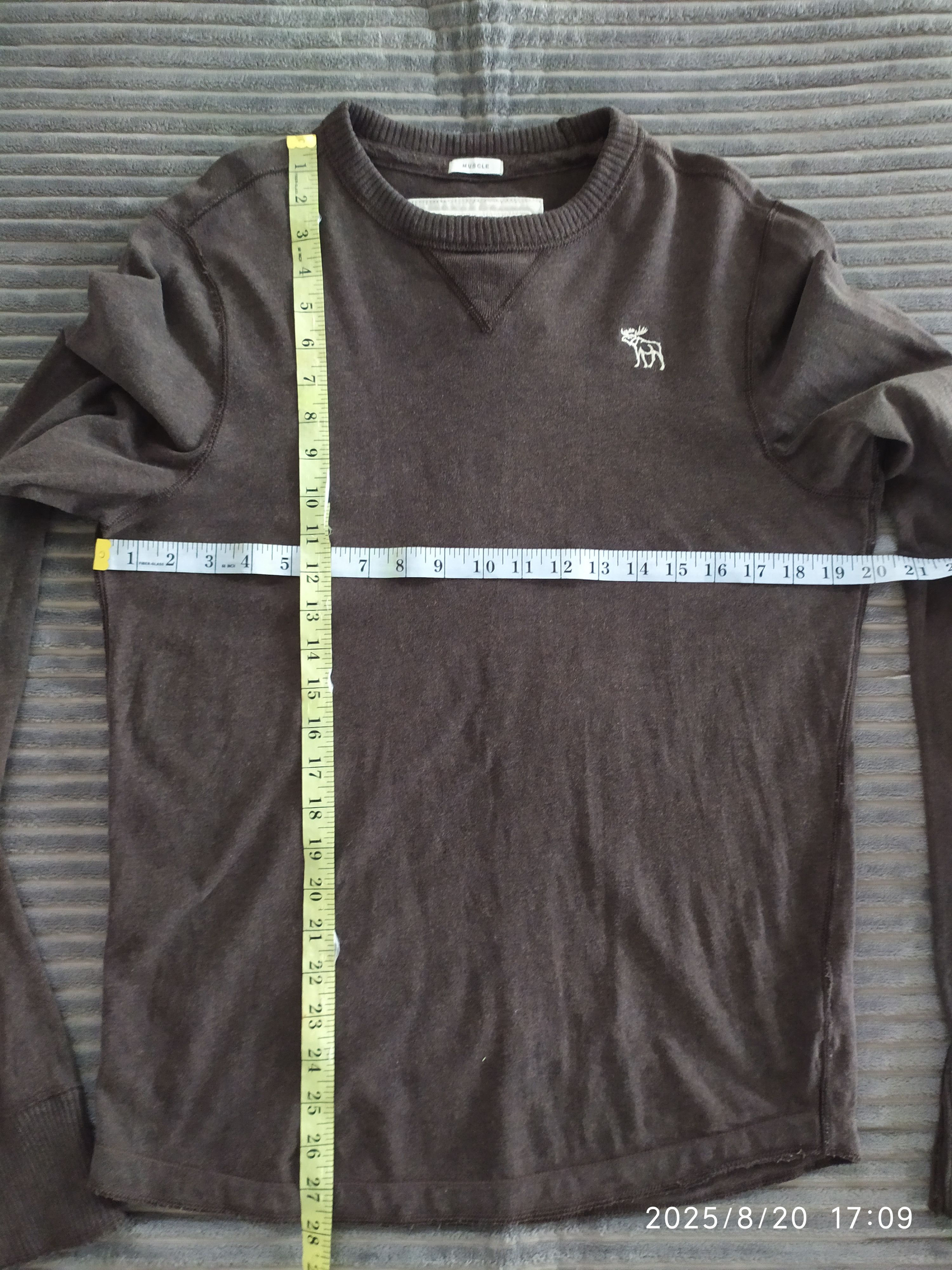 Japanese Brand Vintage Abercrombie & Fitch Long Slevee Shirt Size US M / EU 48-50 / 2 - 10 Thumbnail