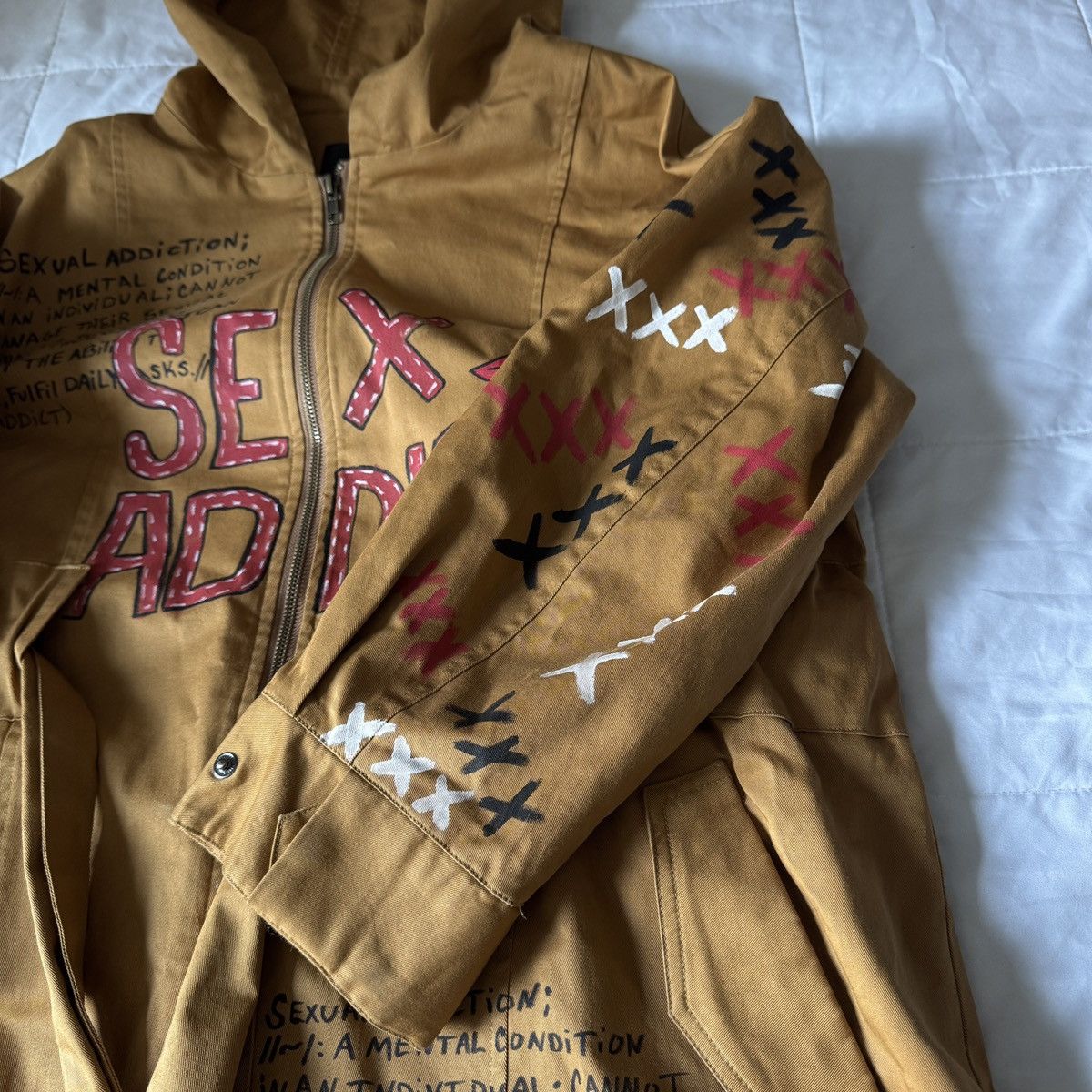 Vintage Vintage Sex Addiction Custom Jacket Size US L / EU 52-54 / 3 - 7 Thumbnail