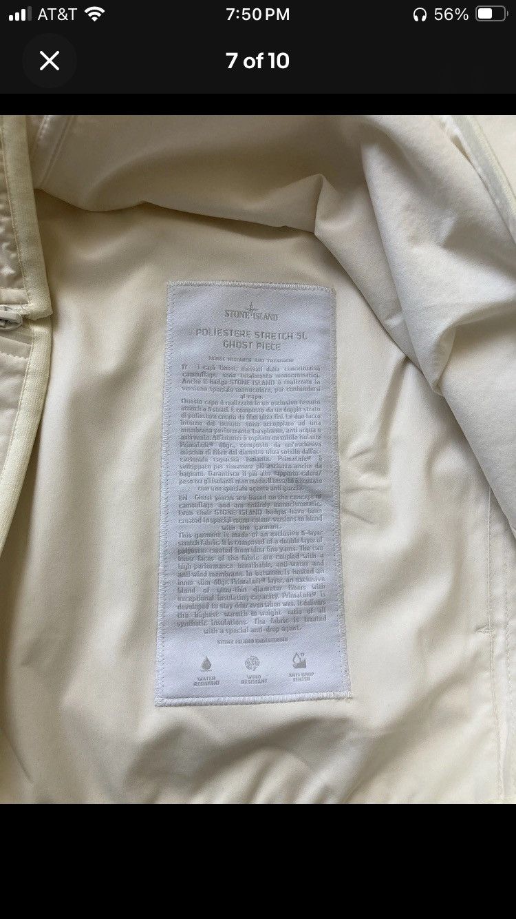 Stone island POLESTERE STRETCH 5L GHOST PIECE