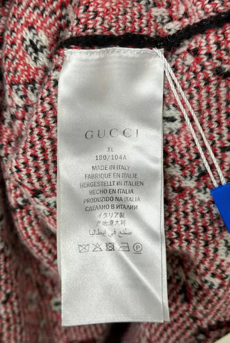 Gucci Gucci Old flower satisfied knitted sweater 2501-Nextarrow Size US XL / EU 56 / 4 - 5 Thumbnail