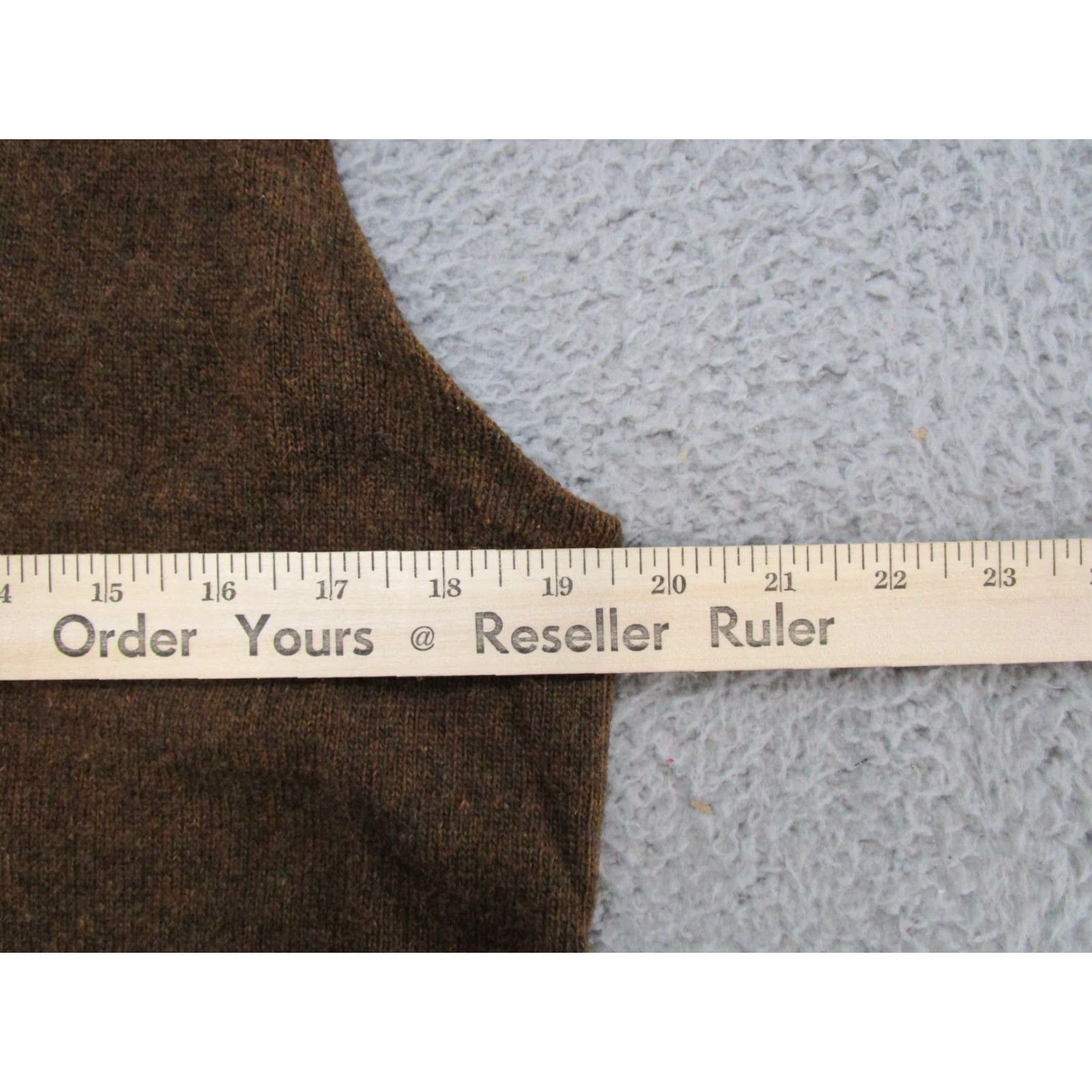 Vintage VINTAGE Campus Wool Knit Vest Brown Retro Women L Reading Size L Size L / US 10 / IT 46 - 5 Thumbnail