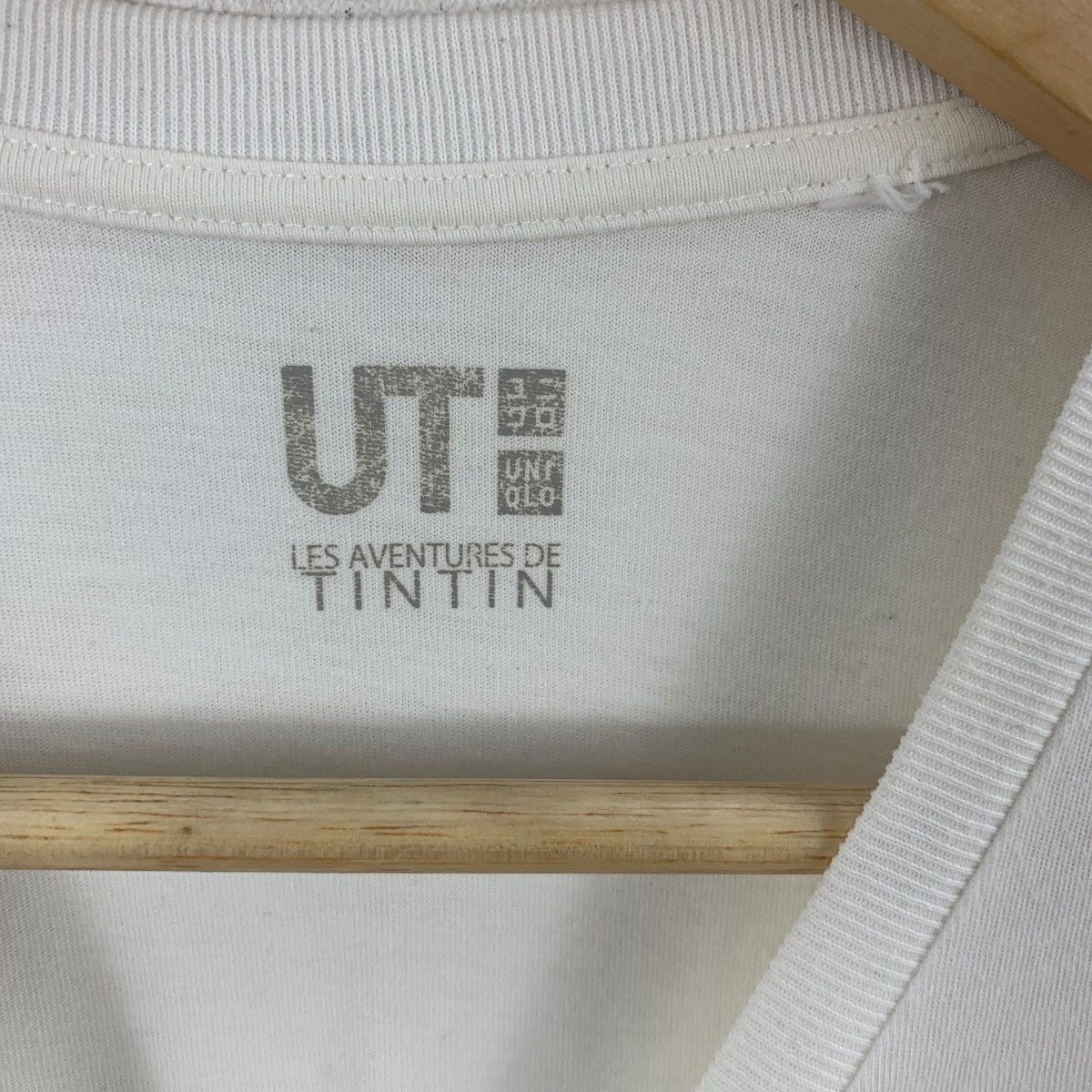Uniqlo UNIQLO x TINTIN CARTOON Les Aventures Adventures Tee Shirt Size US M / EU 48-50 / 2 - 7 Thumbnail
