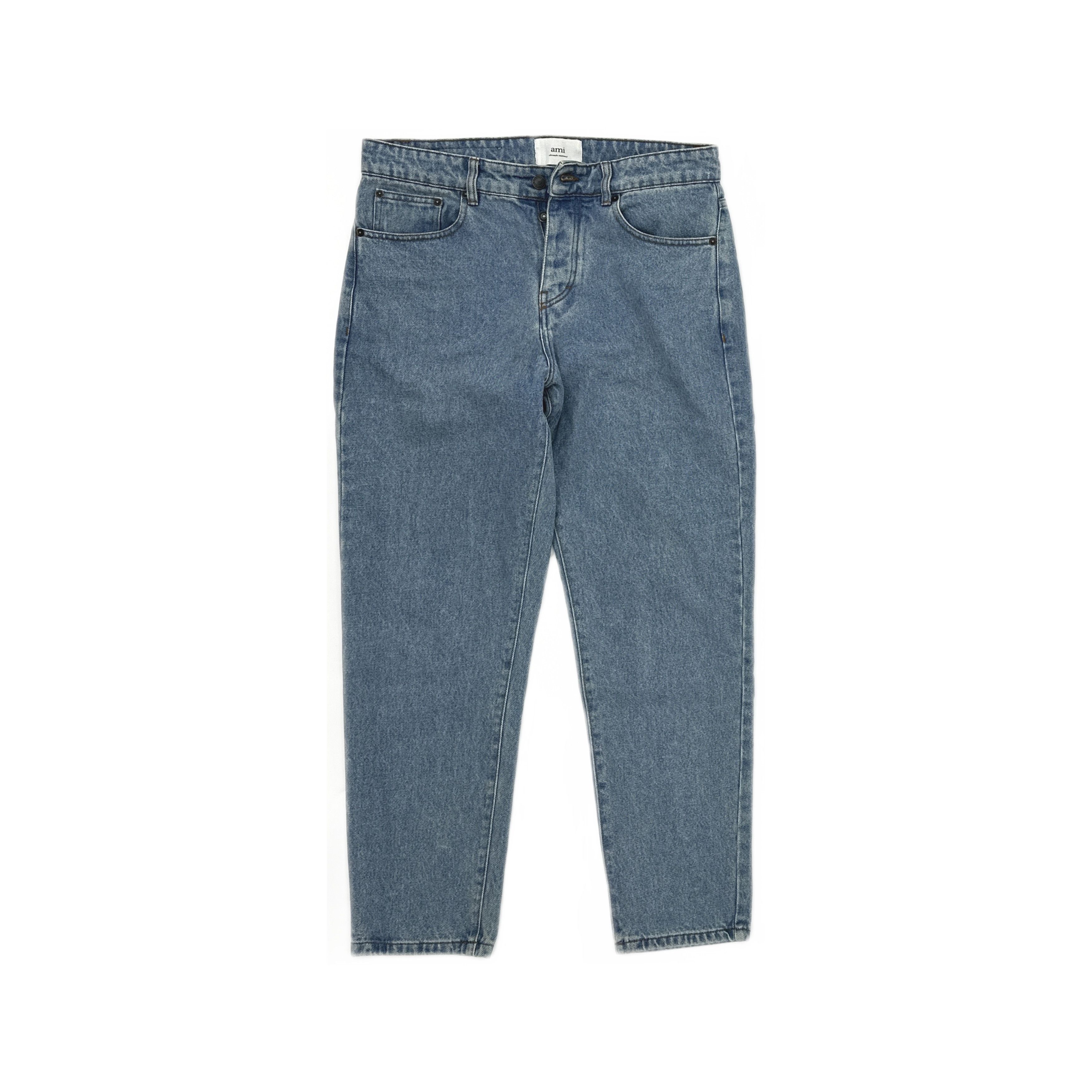 Amiri Amiri Red Cobra Blue Denim Jeans Size 30 | Grailed