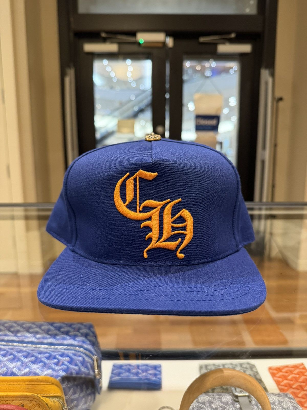 Chrome Hearts Chrome Hearts CH Embroidered Hat - Blue Size ONE SIZE - 1 Thumbnail