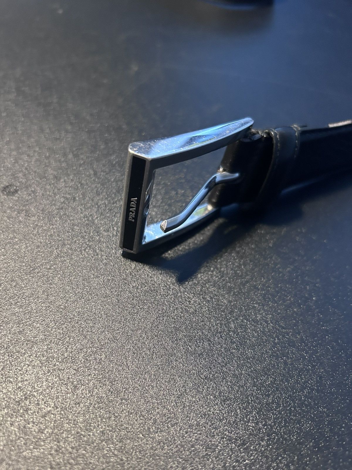 Prada Prada Leather belt Size ONE SIZE - 2 Thumbnail