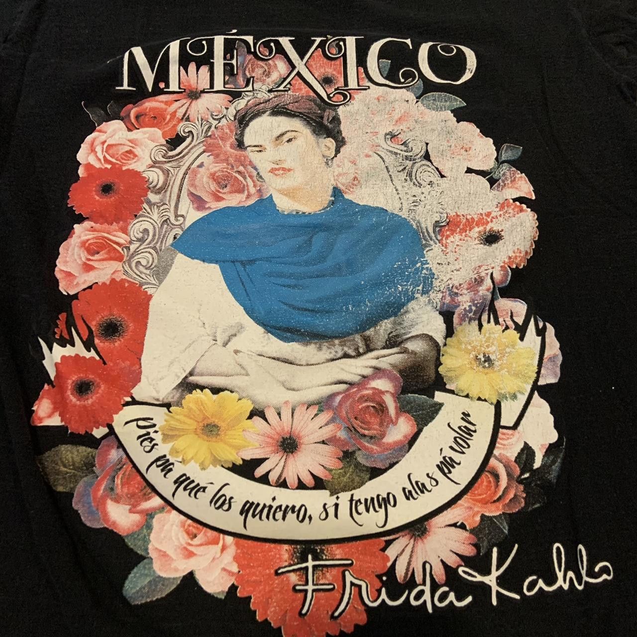 Designer Classic Frida Kahlo Mexico T Shirt Size US S / EU 44-46 / 1 - 3 Thumbnail