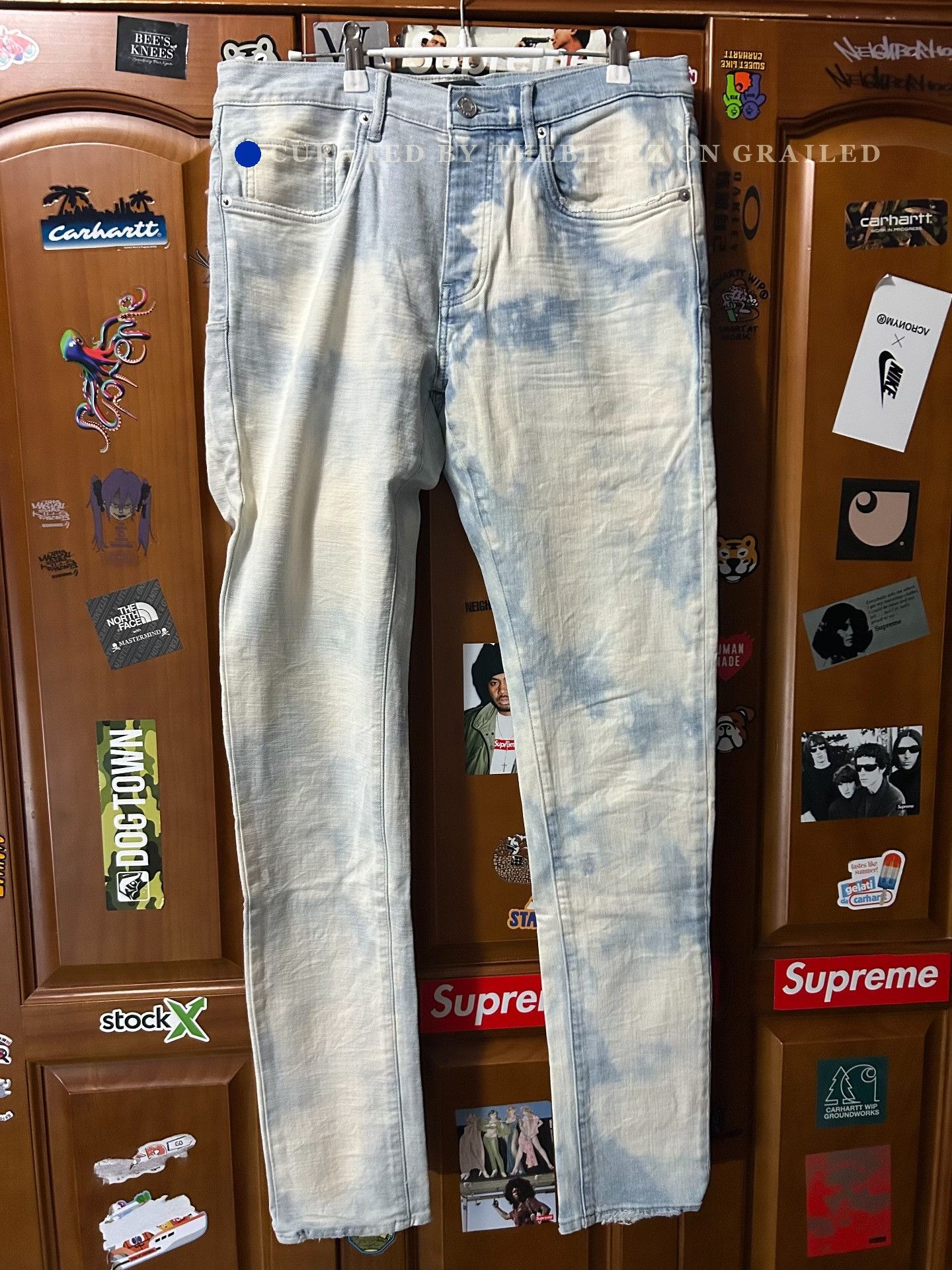 Purple Brand Purple Brand Tie-Dye Jeans W32 Size US 32 / EU 48 - 1 Thumbnail