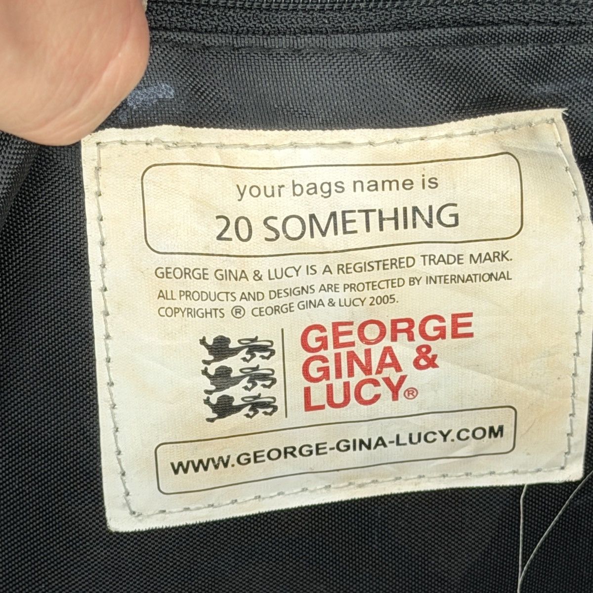 George Gina & Lucy George Gina Lucy GGL Shoulder Vintage Bag Blue 20 Something Size ONE SIZE - 12 Thumbnail