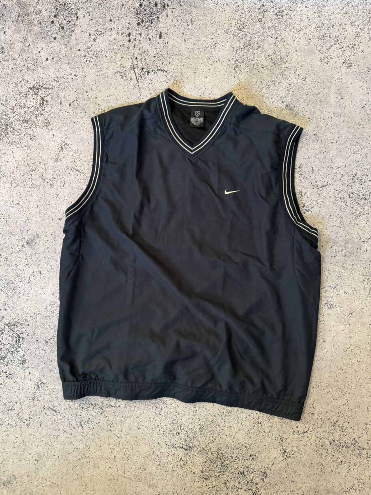 Nike Nike Golf Nylon Track Pullover Vest Windbreaker Size US XL / EU 56 / 4 - 3 Thumbnail