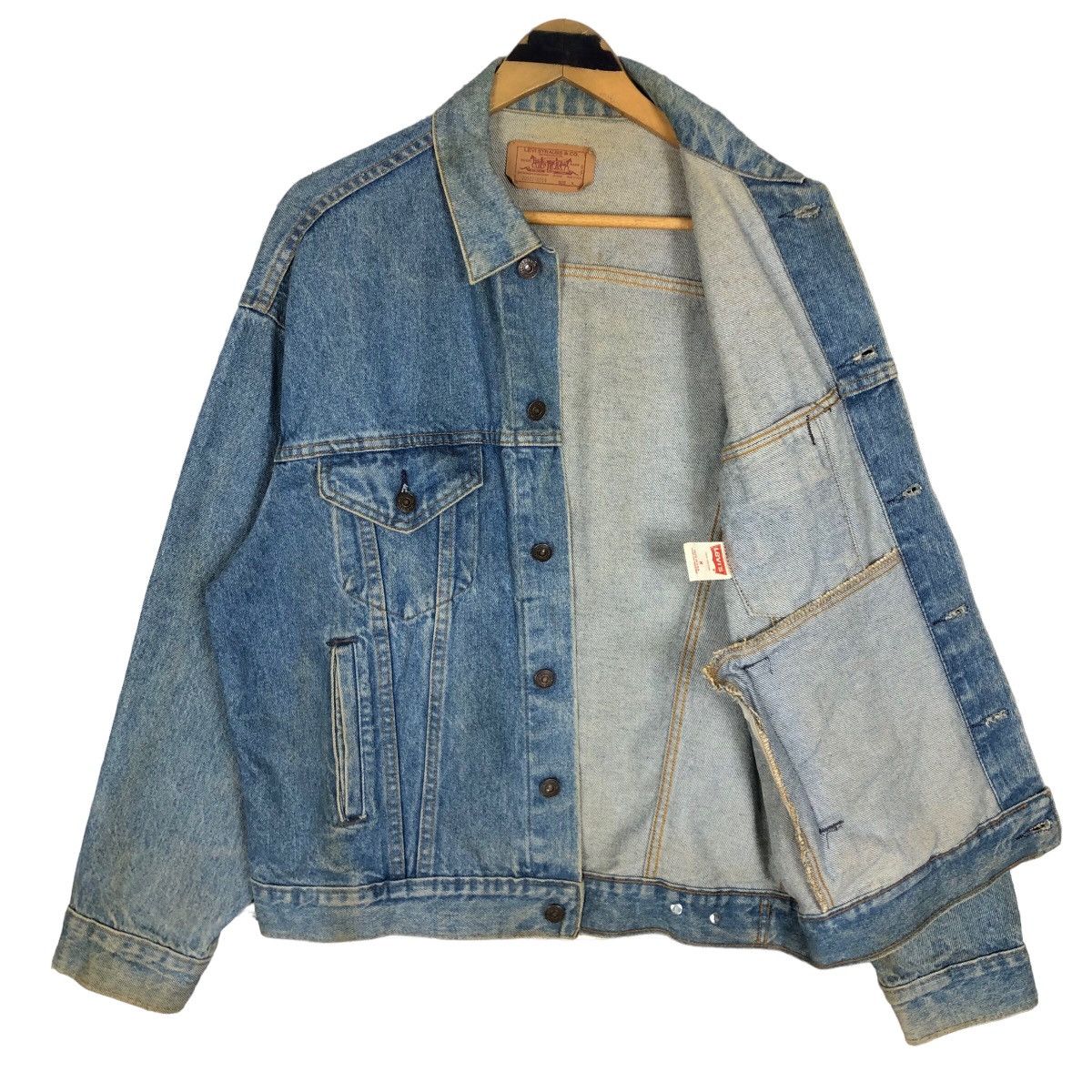 Levi's Vintage 90s Levi’s Strauss 70507-0214 Denim Trucker Jacket Size US M / EU 48-50 / 2 - 8 Thumbnail