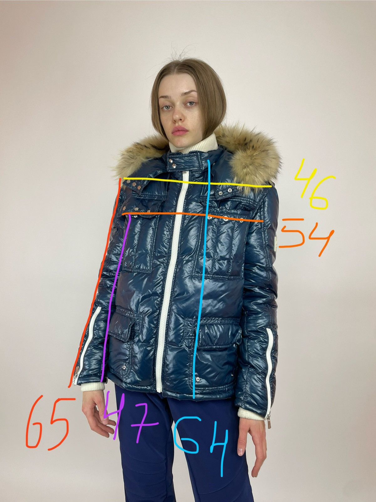 MONTECORE Dolomiti Down SKI Wax jacket winter Funs Womens