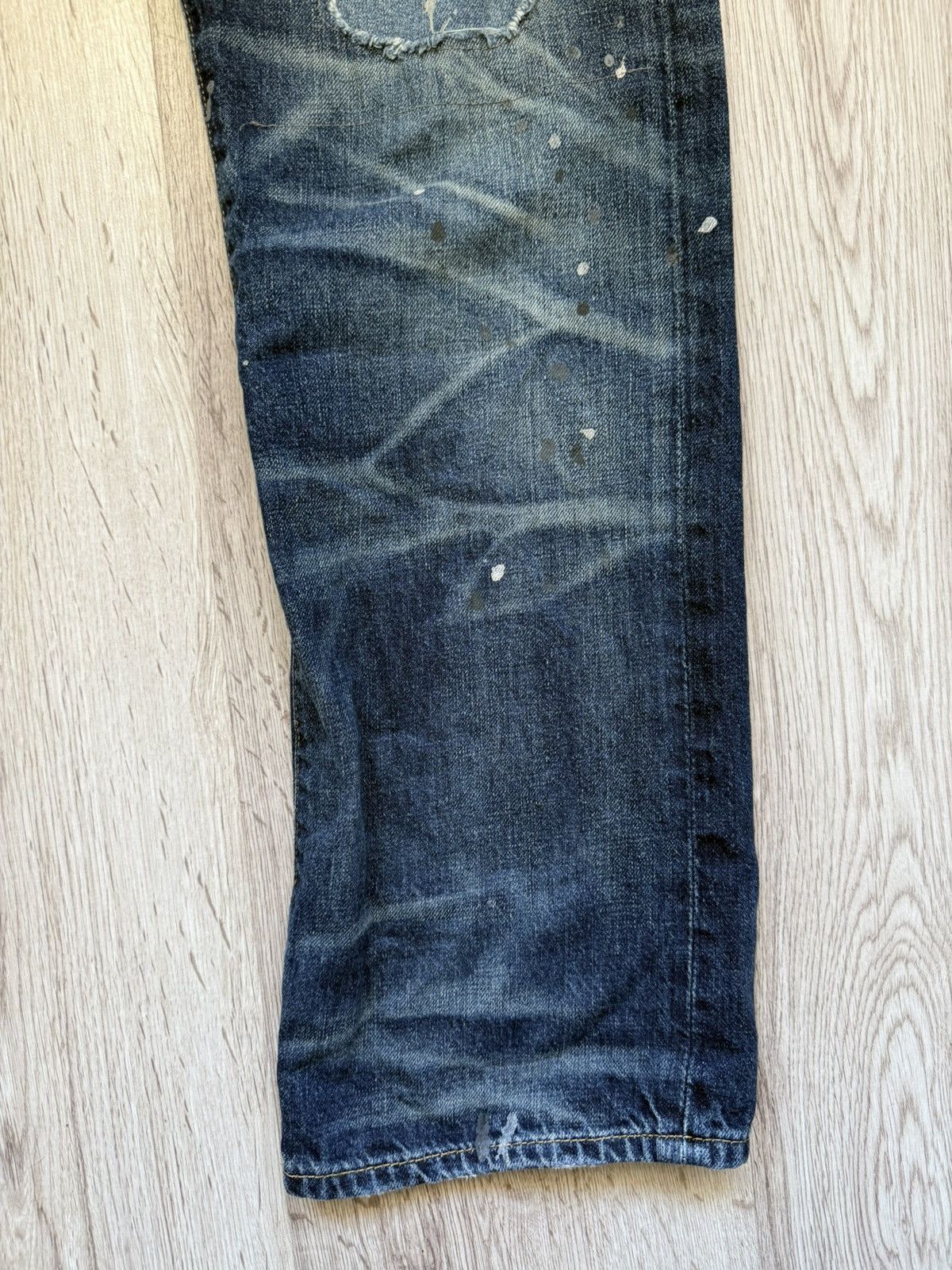 Polo Ralph Lauren Polo Ralph Lauren Varick Slim Straight Distressed Jeans Size US 34 / EU 50 - 2 Thumbnail
