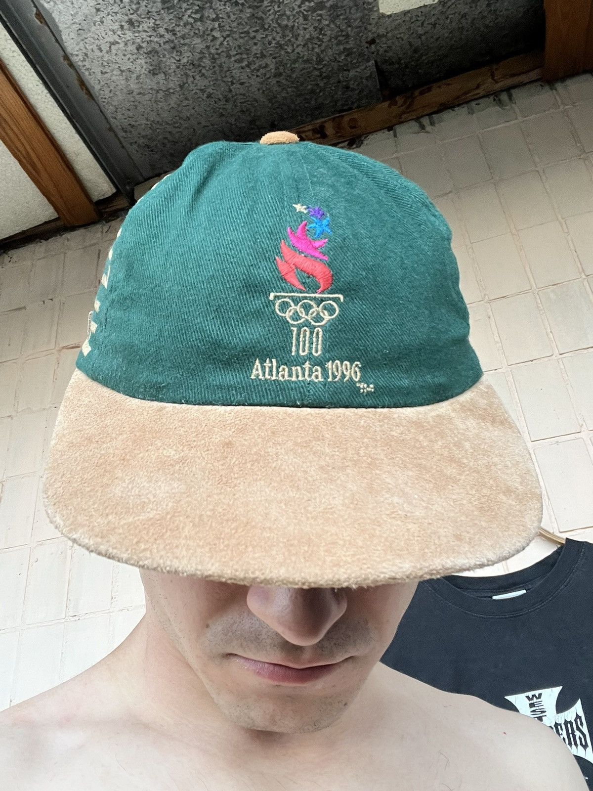 USA Olympics Vintage Olympics Games Collection Atlanta 1996 Snapback Cap Size ONE SIZE - 19 Thumbnail