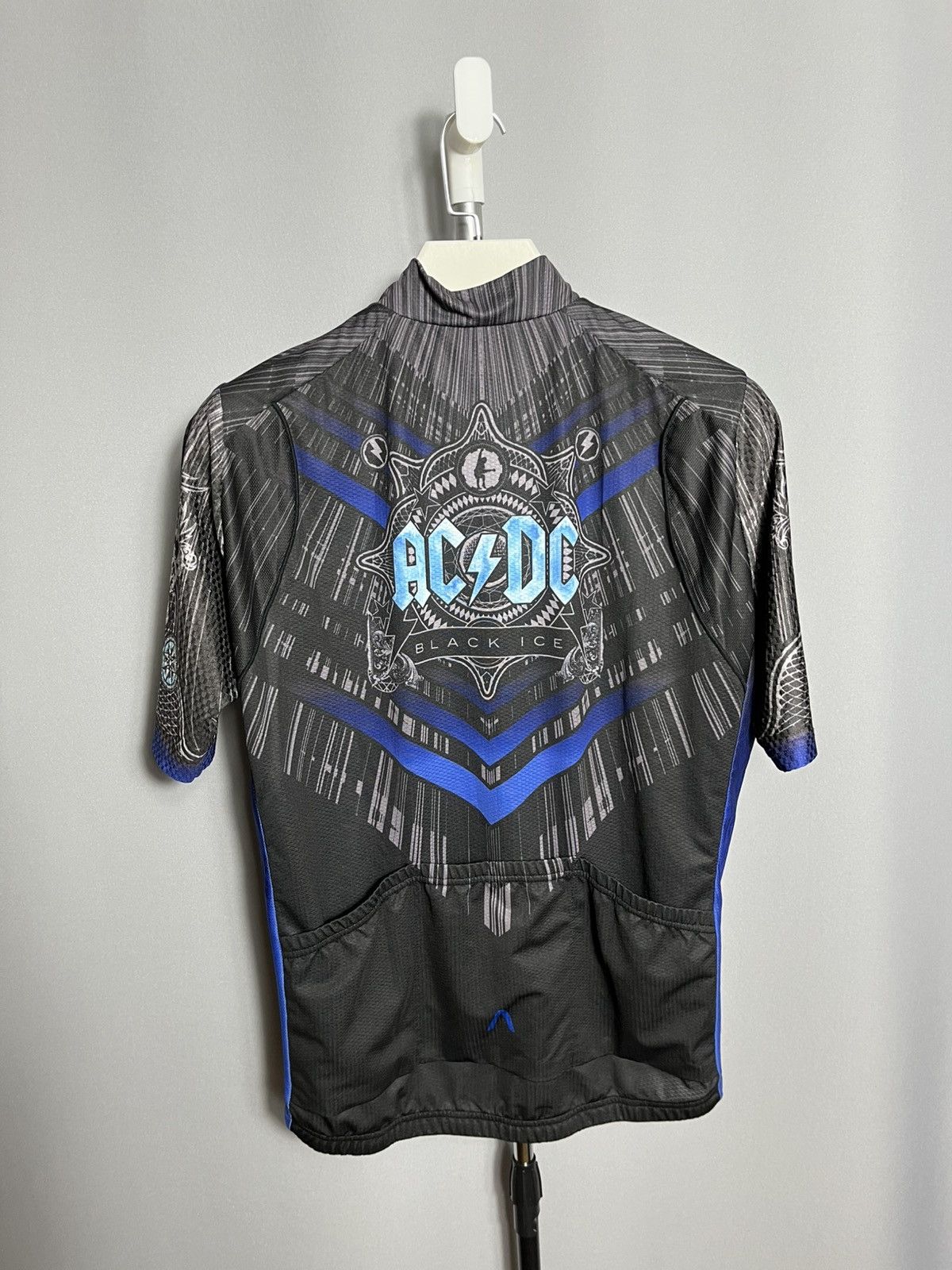 Other Primal 2017 AC/DC Cycling Jersey Black Ice Helix Bike Jersey Size US XL / EU 56 / 4 - 5 Thumbnail