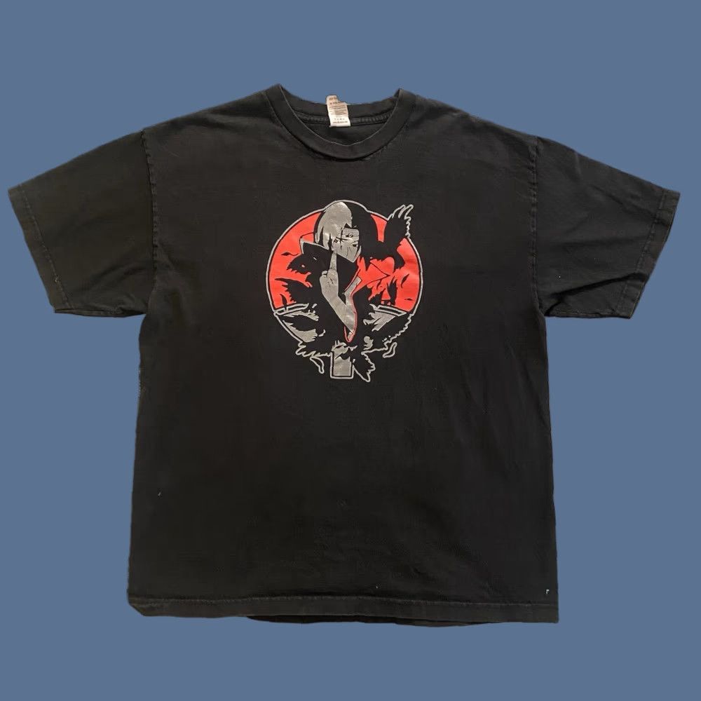 Vintage VINTAGE Naruto Shippuden Sasuke Uchiha Anime T Shirt Black Men’s XL Teestyle Shirt Graphic Print Short Sleeve Crew Neck Men XL Black Anime Cartoon Size US XL / EU 56 / 4 - 1 Thumbnail
