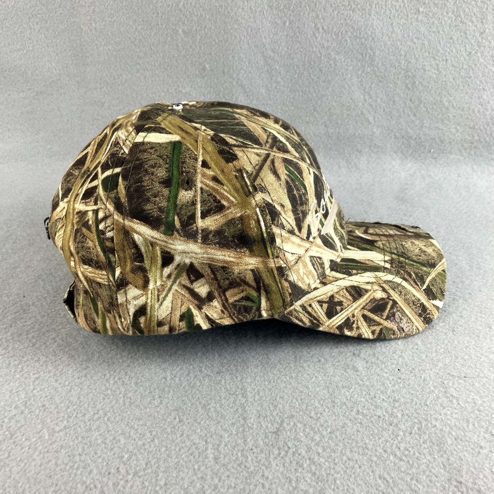Vintage MOSSY OAK Hat BaseBall Cap Mens One Size Brown Camouflage Adjustable Canvas Cotton Outdoor Hunting Family Camping 90s Theme Size ONE SIZE - 6 Thumbnail