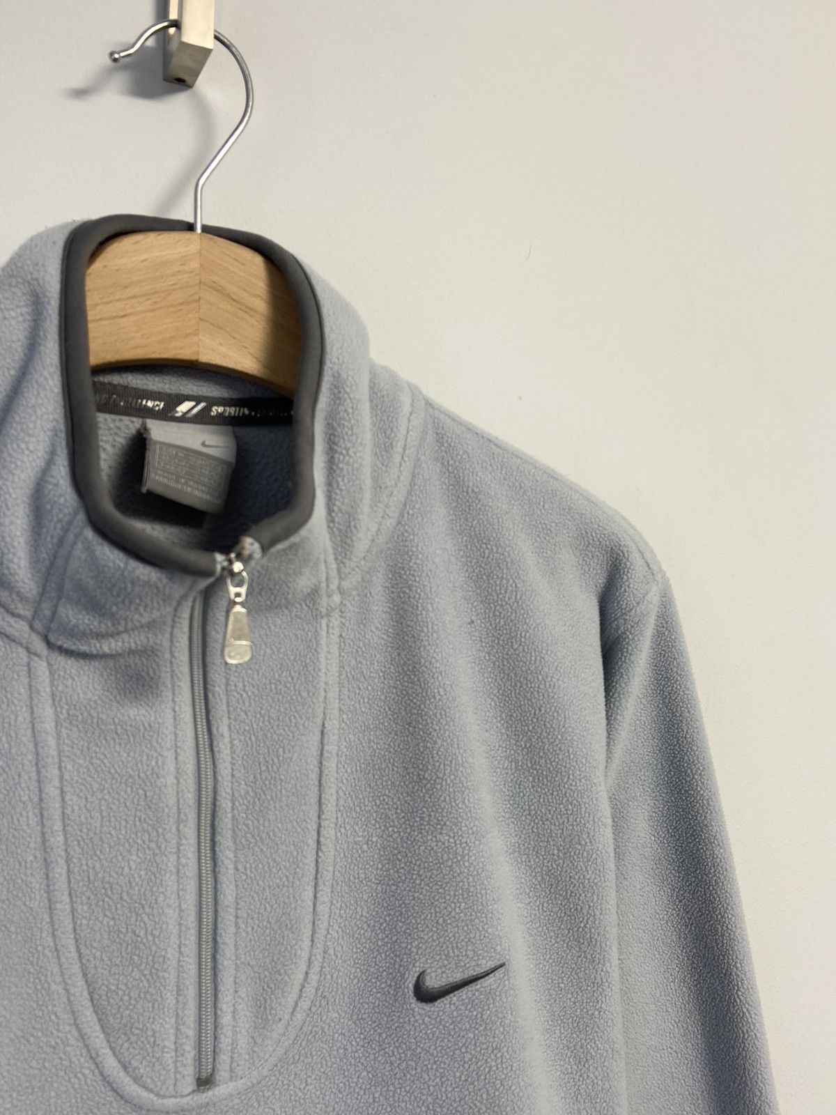 Vintage Nike Vintage Y2K style blue hype style fleece zip Size M / US 6-8 / IT 42-44 - 7 Thumbnail