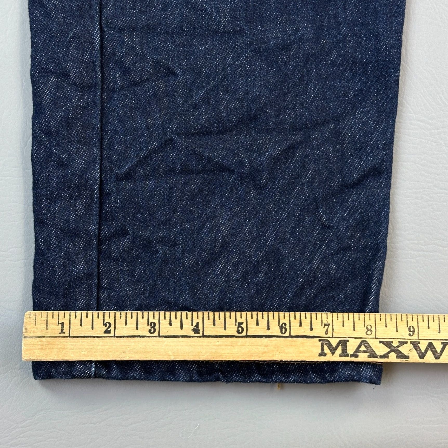Levi's Levi's 505 Jeans Mens 38x30 Blue Dark Wash Denim Regular Fit Casual EUC Size US 38 / EU 54 - 4 Thumbnail