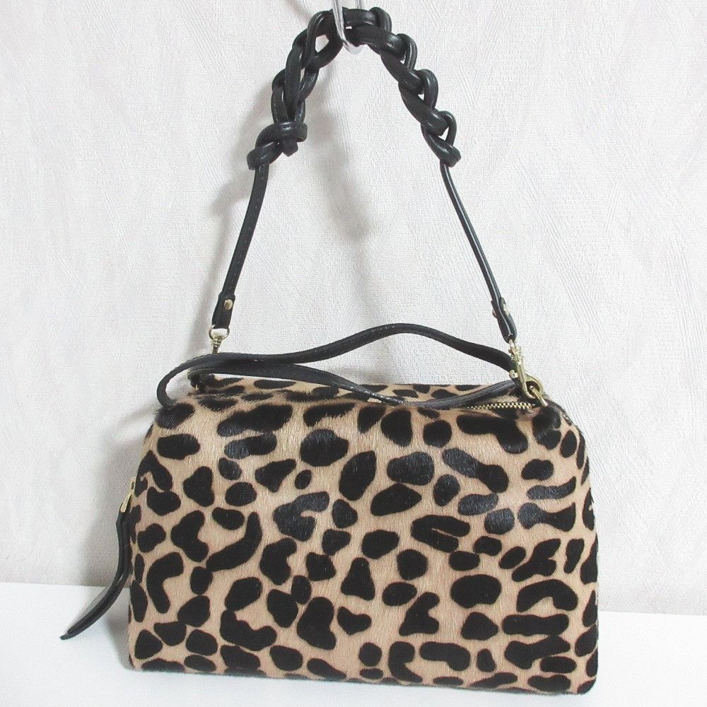 Other Other Gianni Chiarini Alifa Leopard Handbag Leather Handbag BS8148 DUTY FREE for USA Size ONE SIZE - 1 Thumbnail
