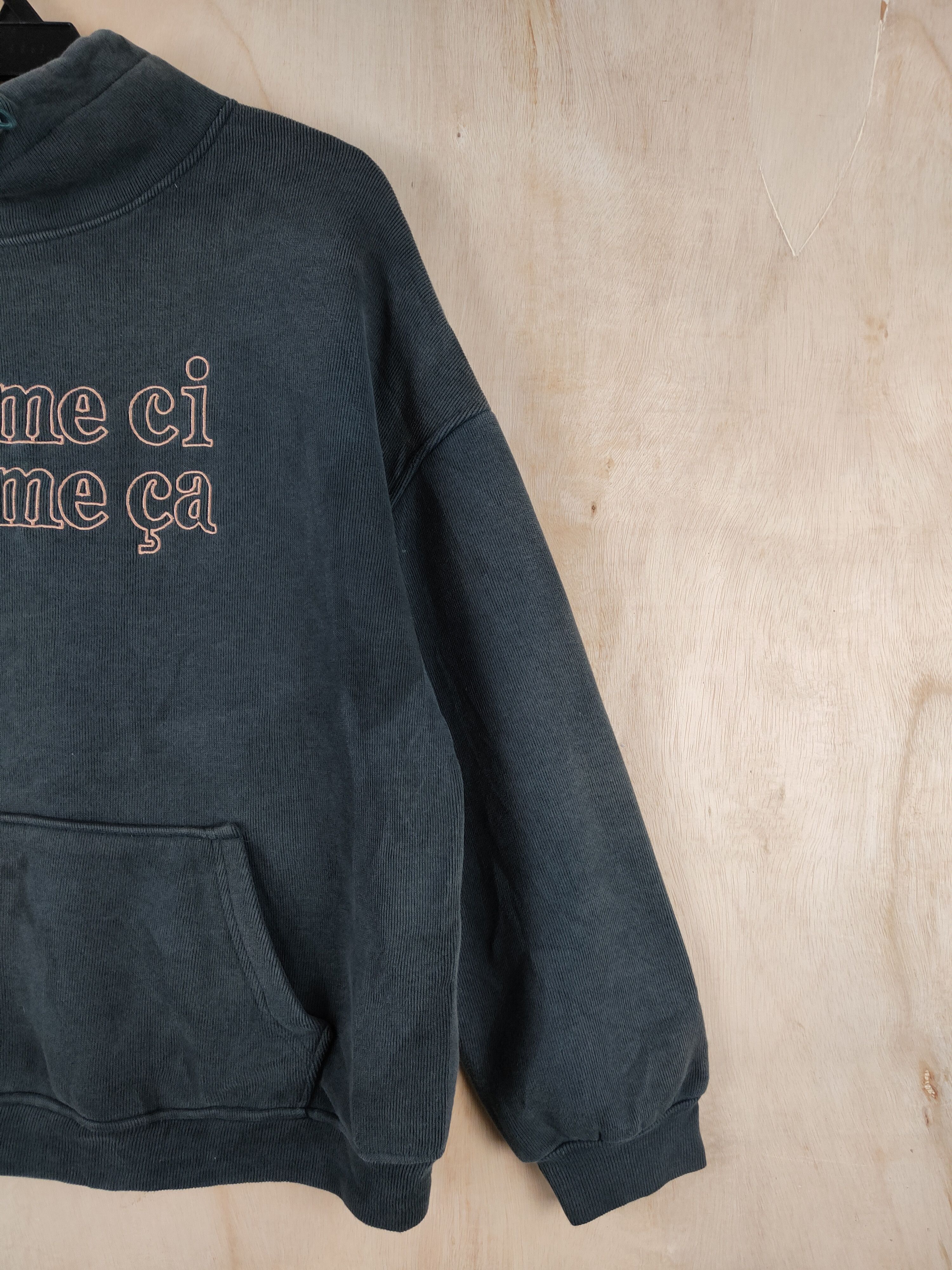 Japanese Brand Comme Ci Comme Ca Blue Faded Sweatshirts #S2622 Size US L / EU 52-54 / 3 - 6 Thumbnail