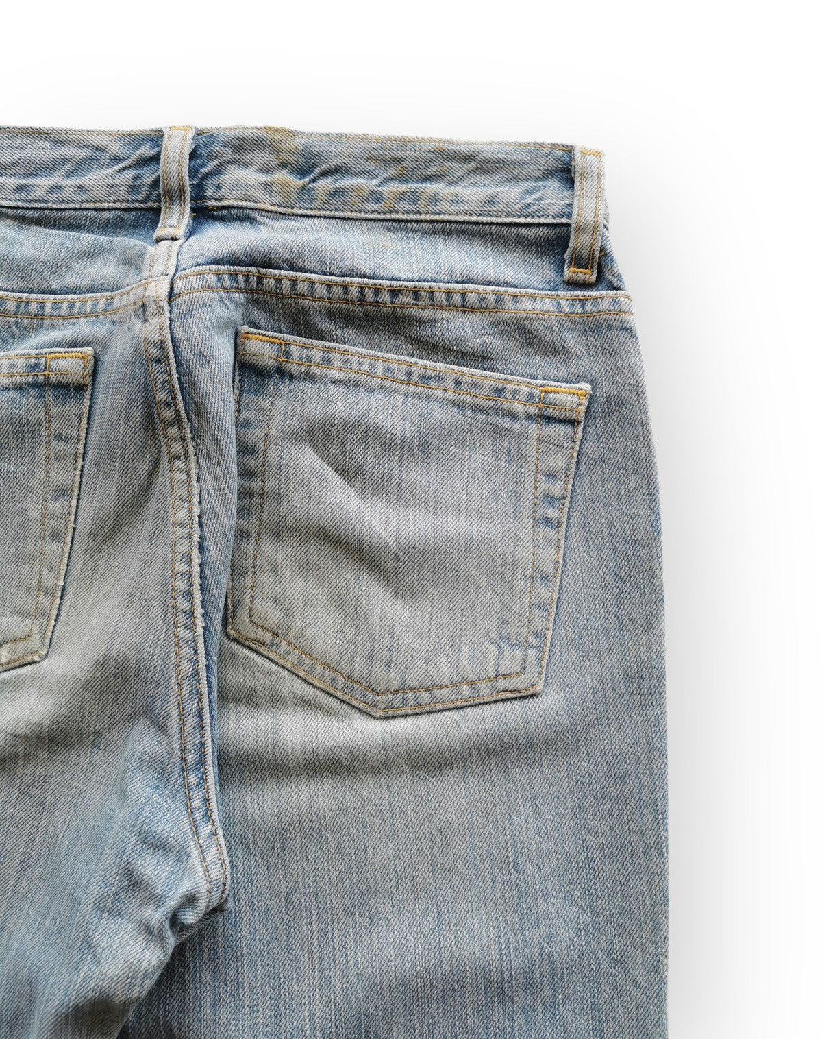 Gap Vintage gap low rise flare light faded blue jeans Size US 28 / EU 44 - 6 Thumbnail