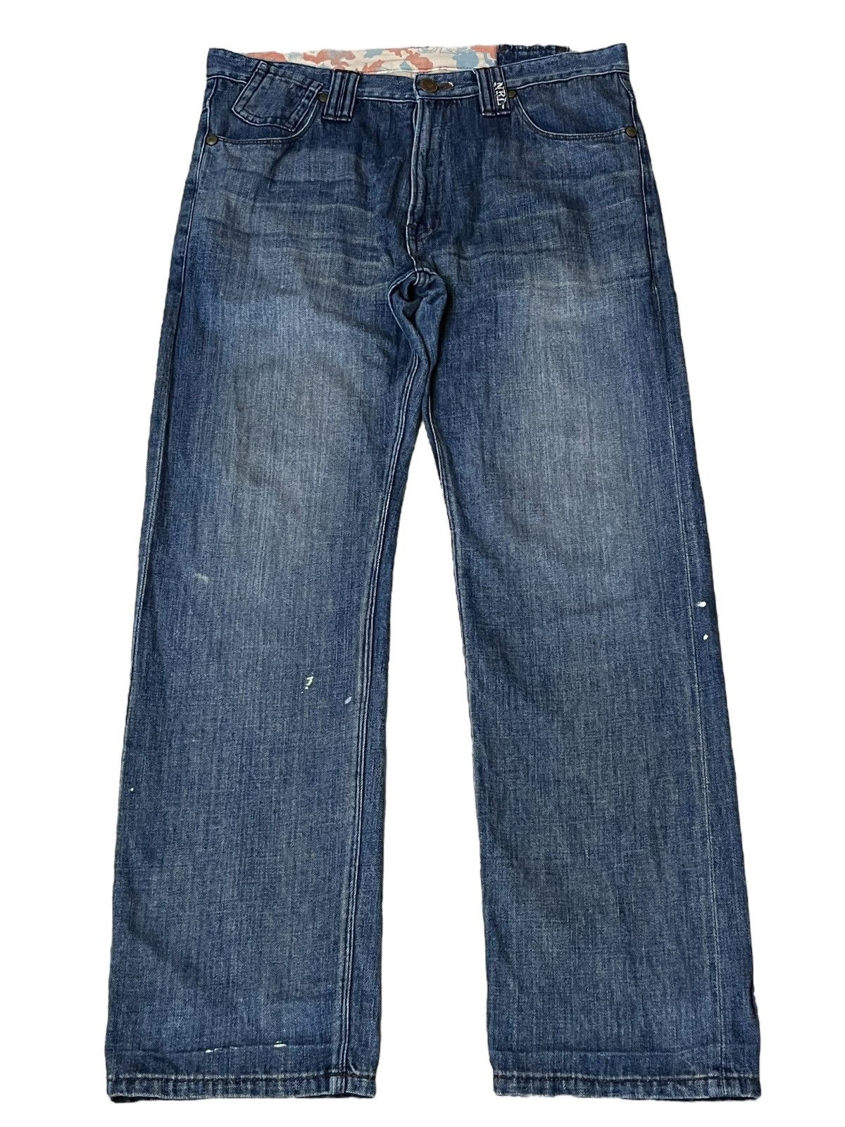 Japanese Brand Japanese streetwear NINE RULAZ LINE NRL distressed jeans Size US 36 / EU 52 - 2 Thumbnail