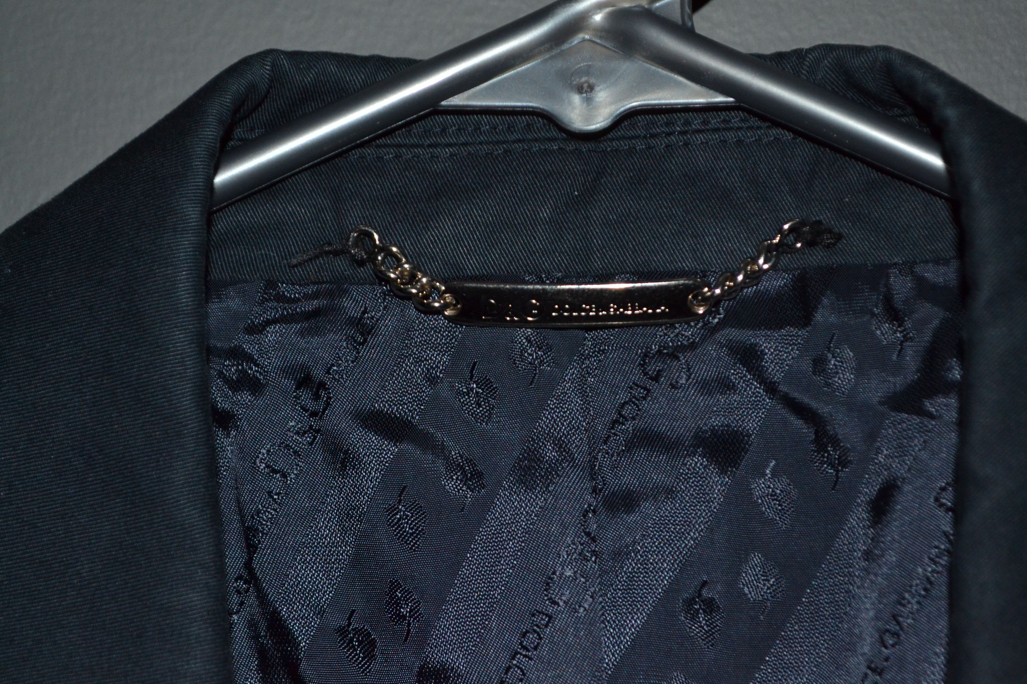 Dolce & Gabbana Dolce & Gabbana 1 Button Cotton Dark blue Suit Men's 54 Size US L / EU 52-54 / 3 - 4 Thumbnail