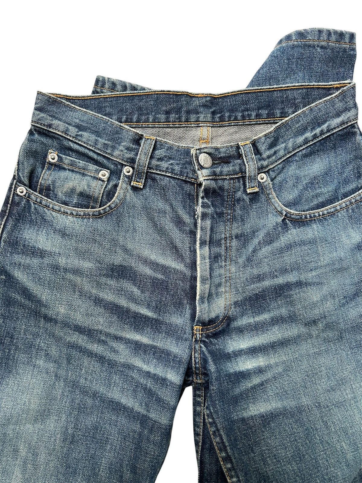 Helmut Lang Helmut Lang Italian Cut Denim – Rare Vintage Dark Wash Size US 26 / EU 42 - 3 Thumbnail