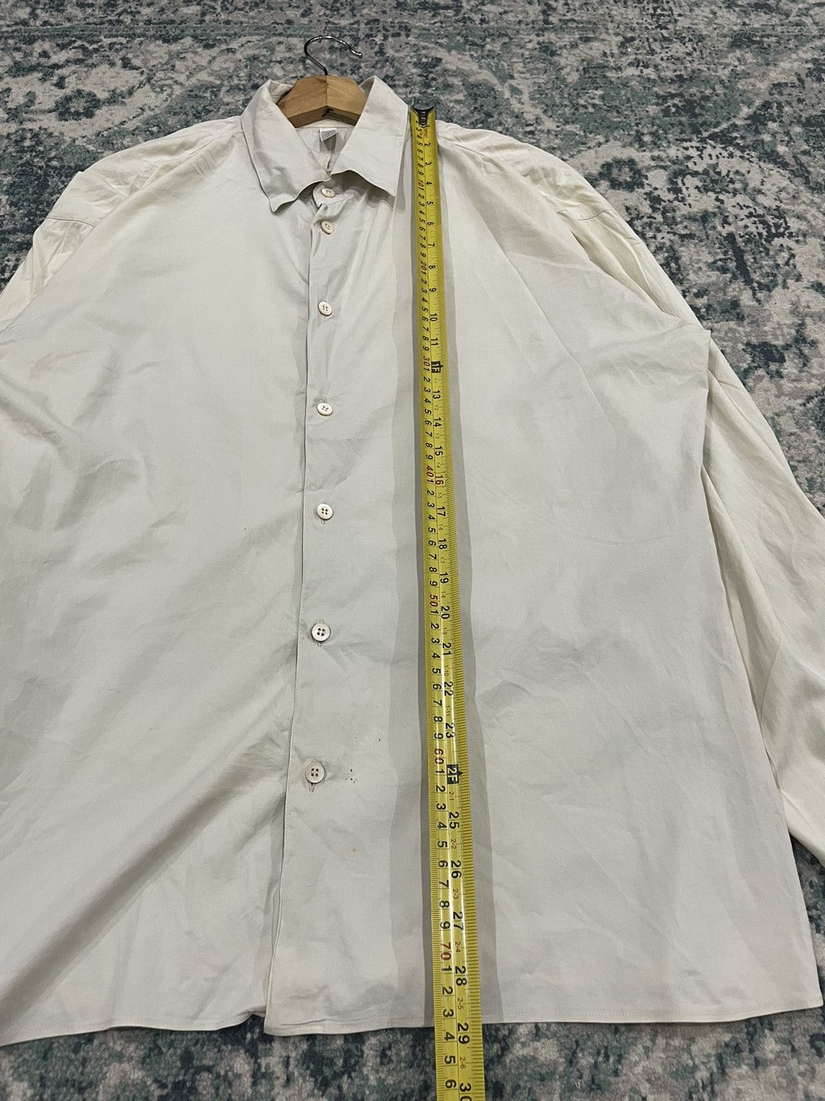 Miu Miu Miu Miu Elastane Khaki Button Up Shirt Size US M / EU 48-50 / 2 - 7 Thumbnail