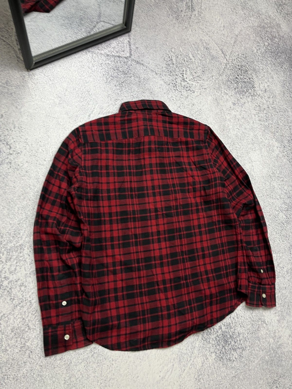 Polo Ralph Lauren Polo Ralph Lauren Plaid Shirt Button Up Flannel Jacket Size US S / EU 44-46 / 1 - 11 Thumbnail
