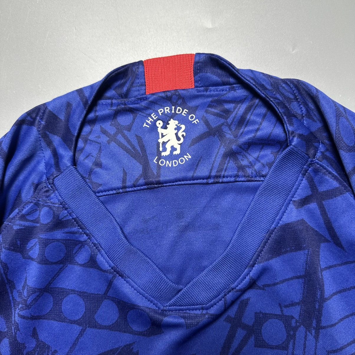 Nike CHELSEA NIKE 2019/2020 FOOTBALL HOME JERSEY #10 HAZARD Size US L / EU 52-54 / 3 - 8 Thumbnail