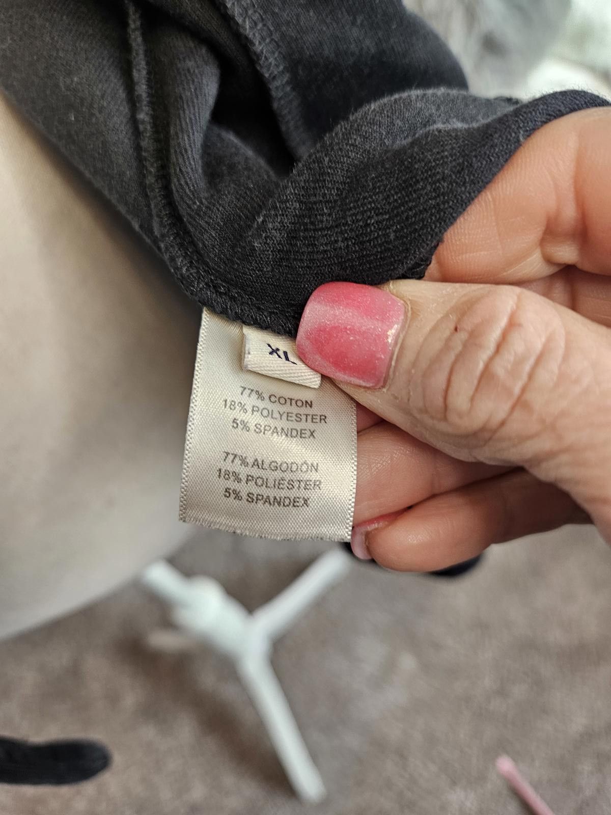 Designer Doncaster Black Velvet Cozy Hoodie Zip-Up Jacket Size XL / US 12-14 / IT 48-50 - 8 Thumbnail